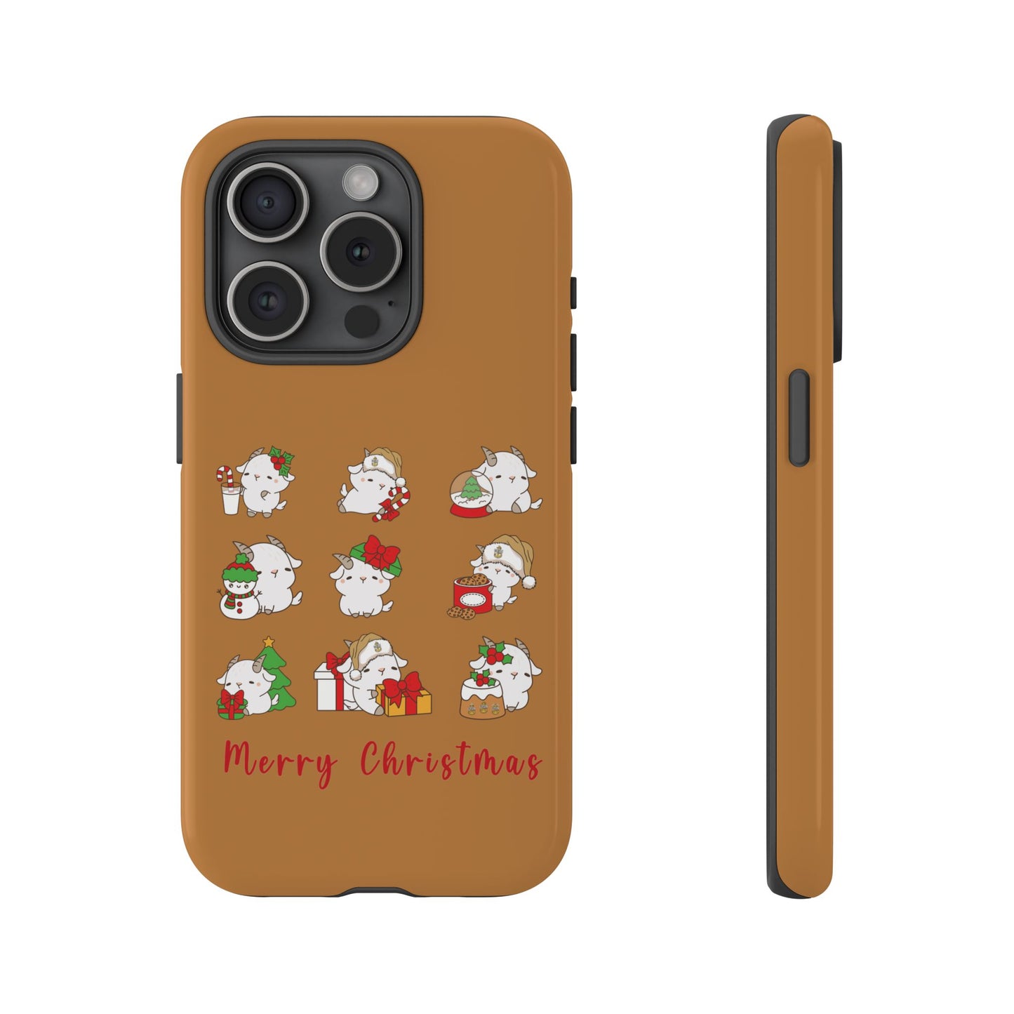 Hello Goat Christmas V1 Tough Phone Case