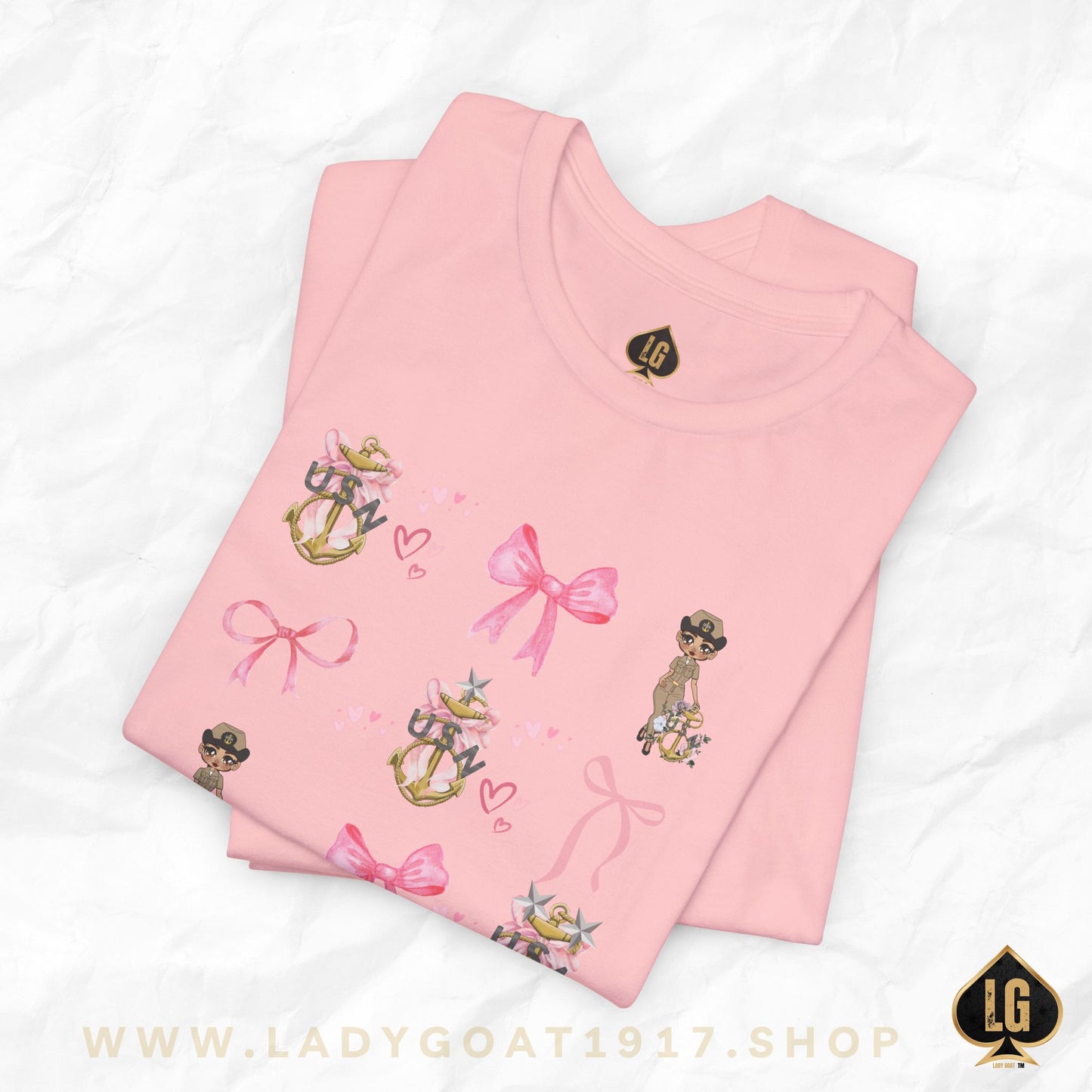 Lady Goat Coquette V7 Unisex Tee