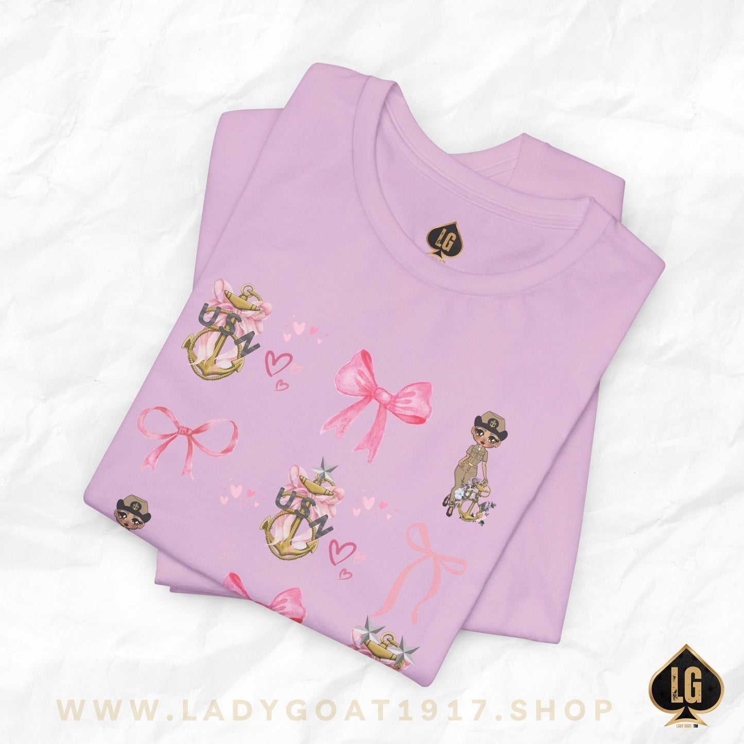 Lady Goat Coquette V9 Unisex Tee