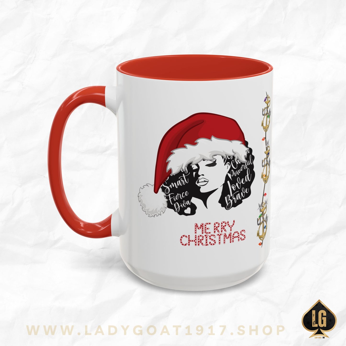 WW Diva OG Christmas 15oz Mug