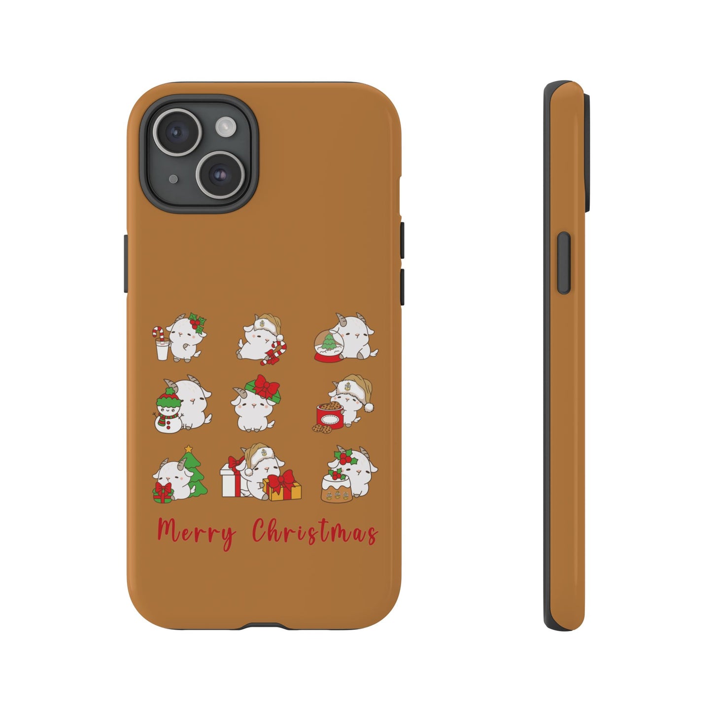 Hello Goat Christmas V1 Tough Phone Case