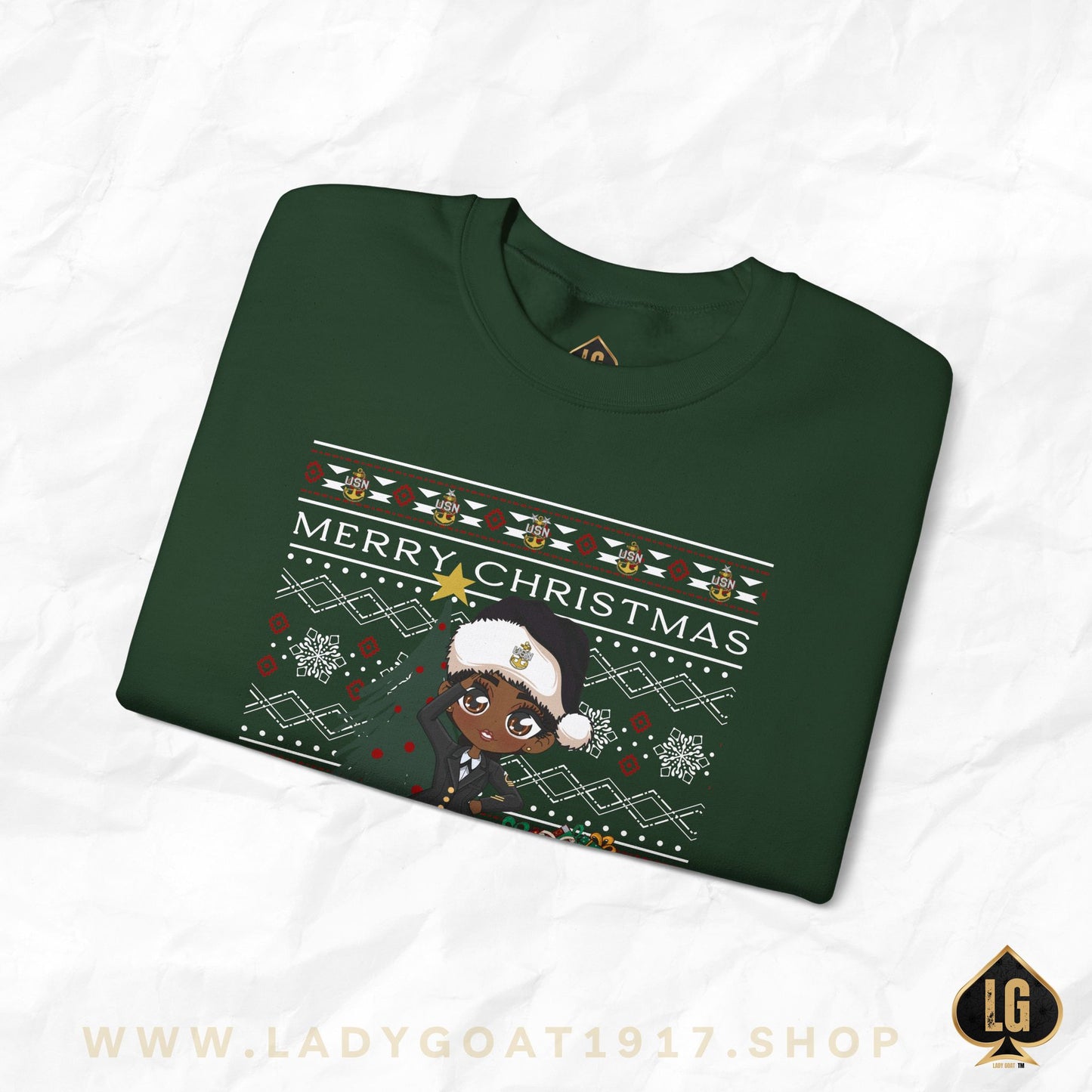 Christmas Blues V2 Crewneck Sweater