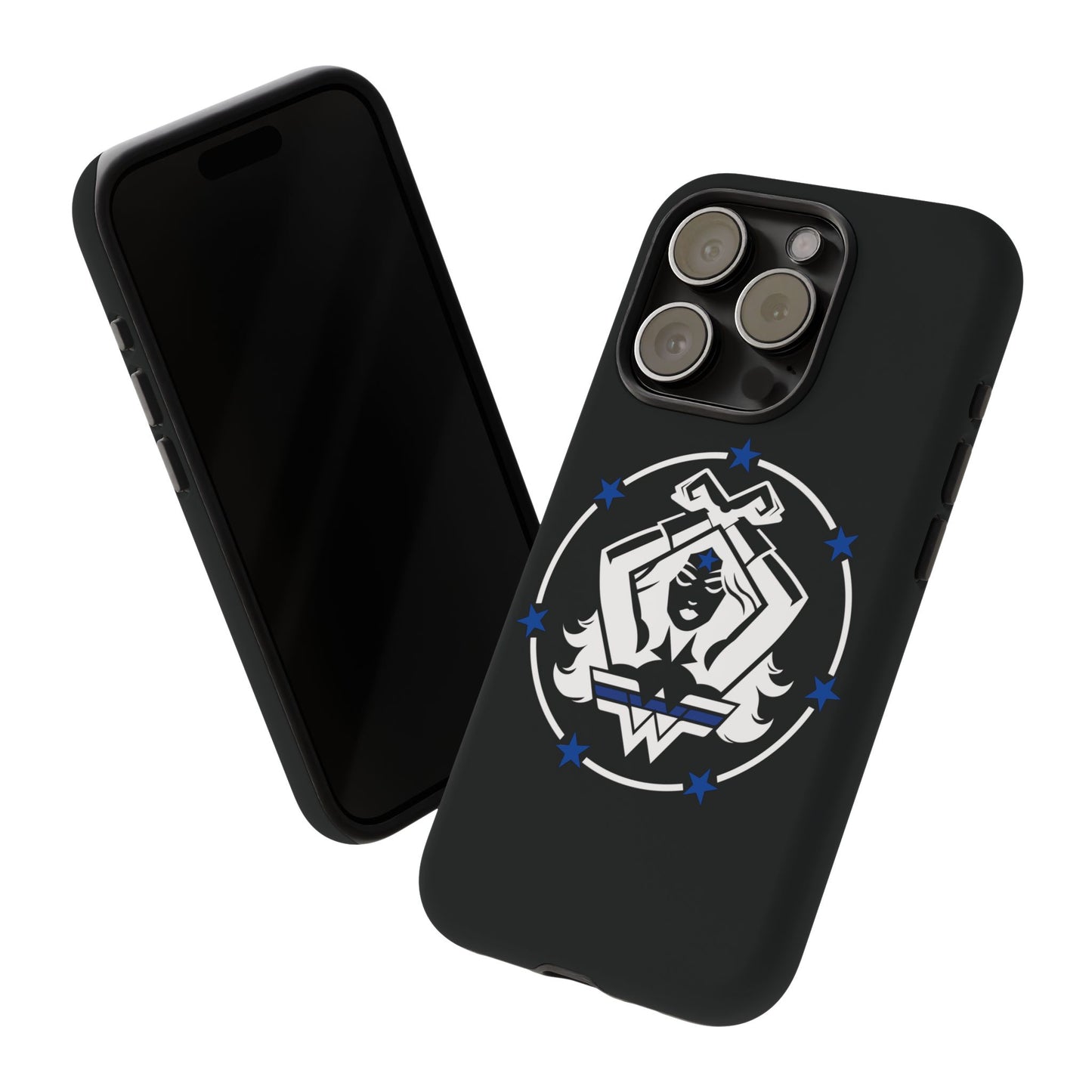 WW Blue Line Tough Phone Case