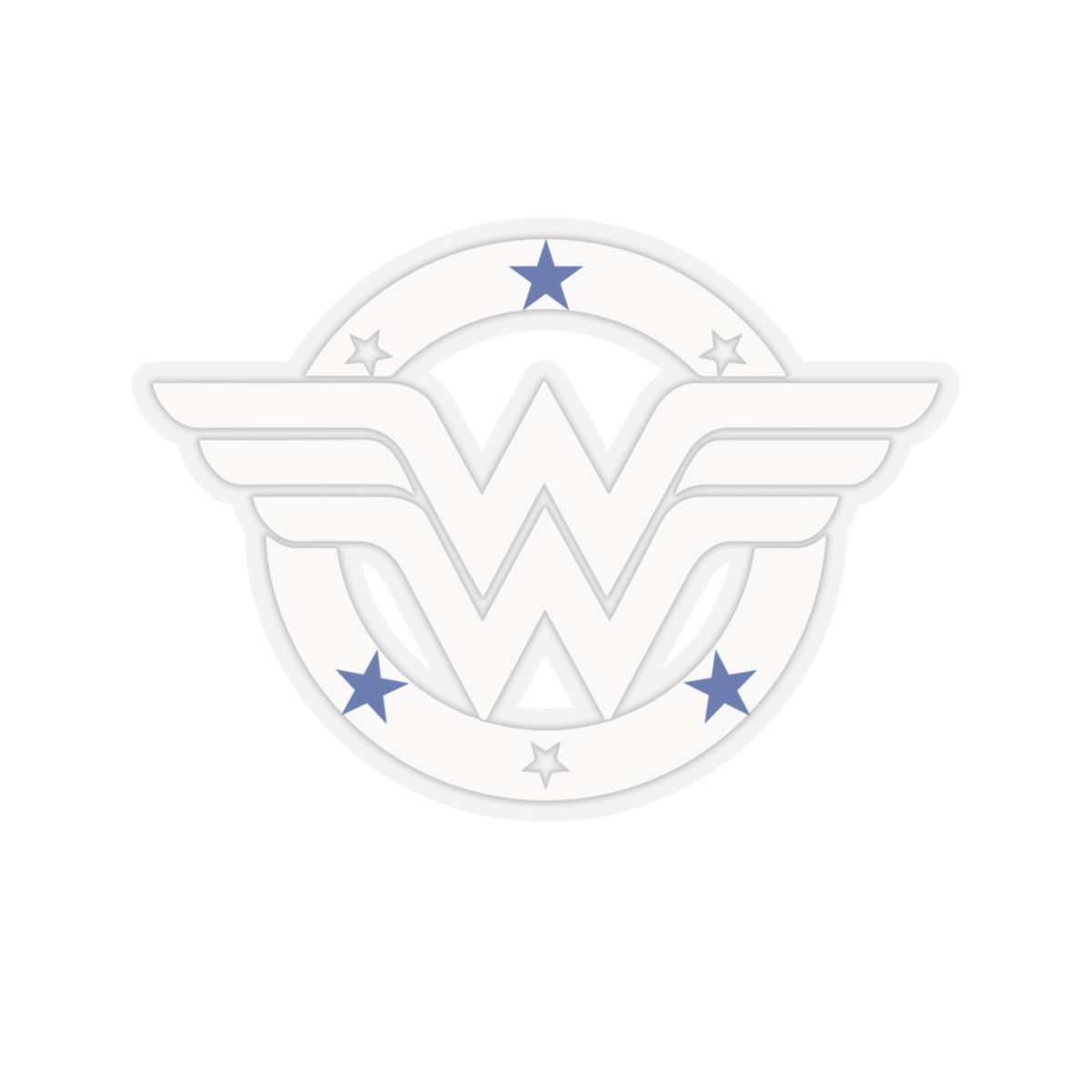 WW Blue Line Sticker V4
