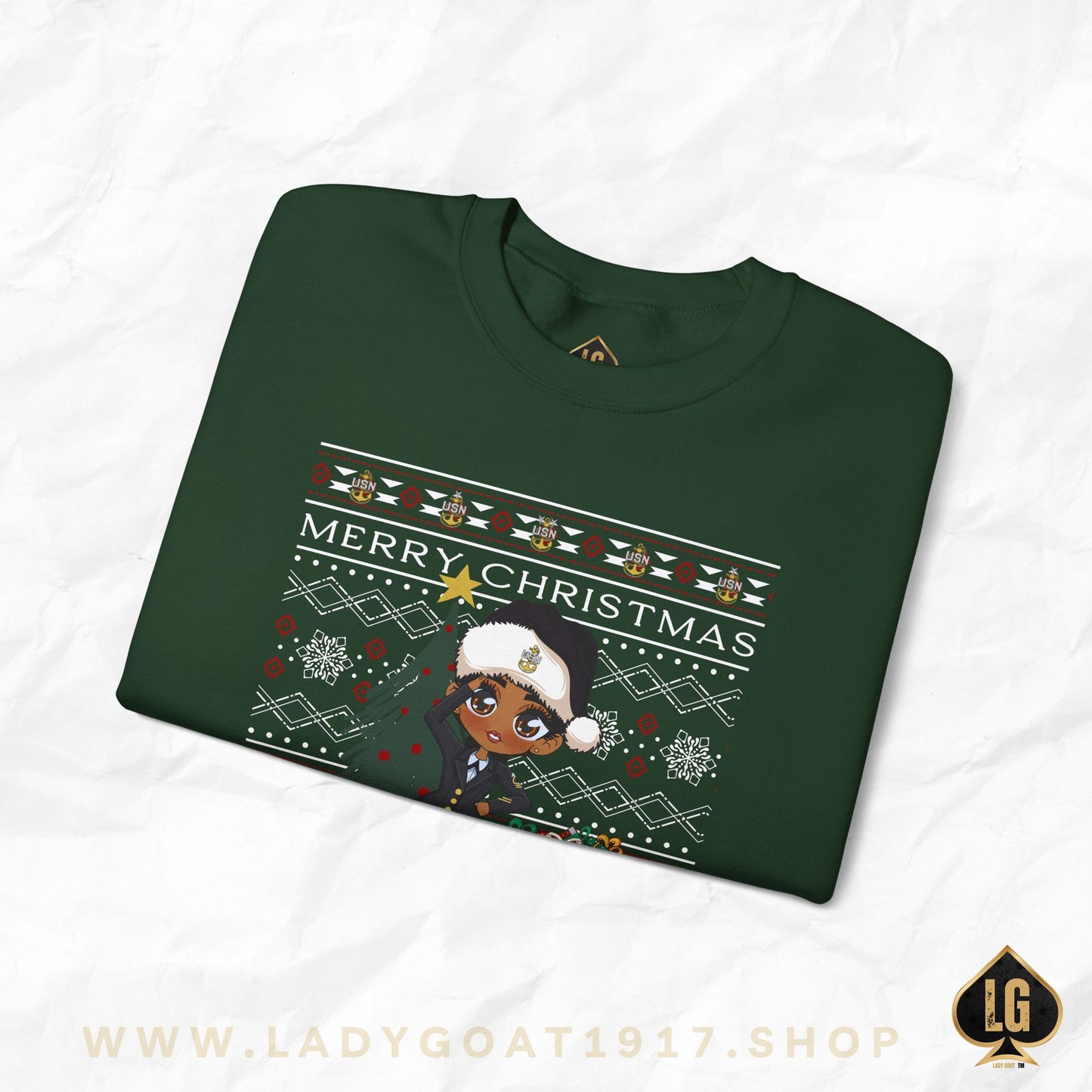 Christmas Blues V1 Crewneck Sweater
