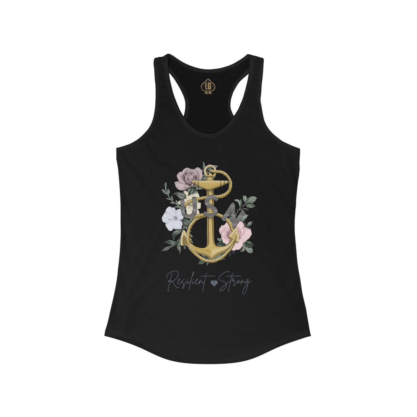 Resilient and Strong V7 Women's Ideal Racerback Tank