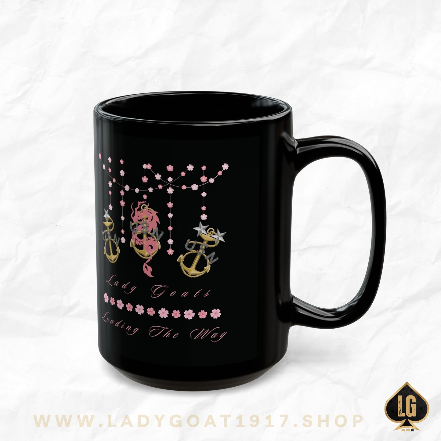FY25 Lady Goats Black Mug