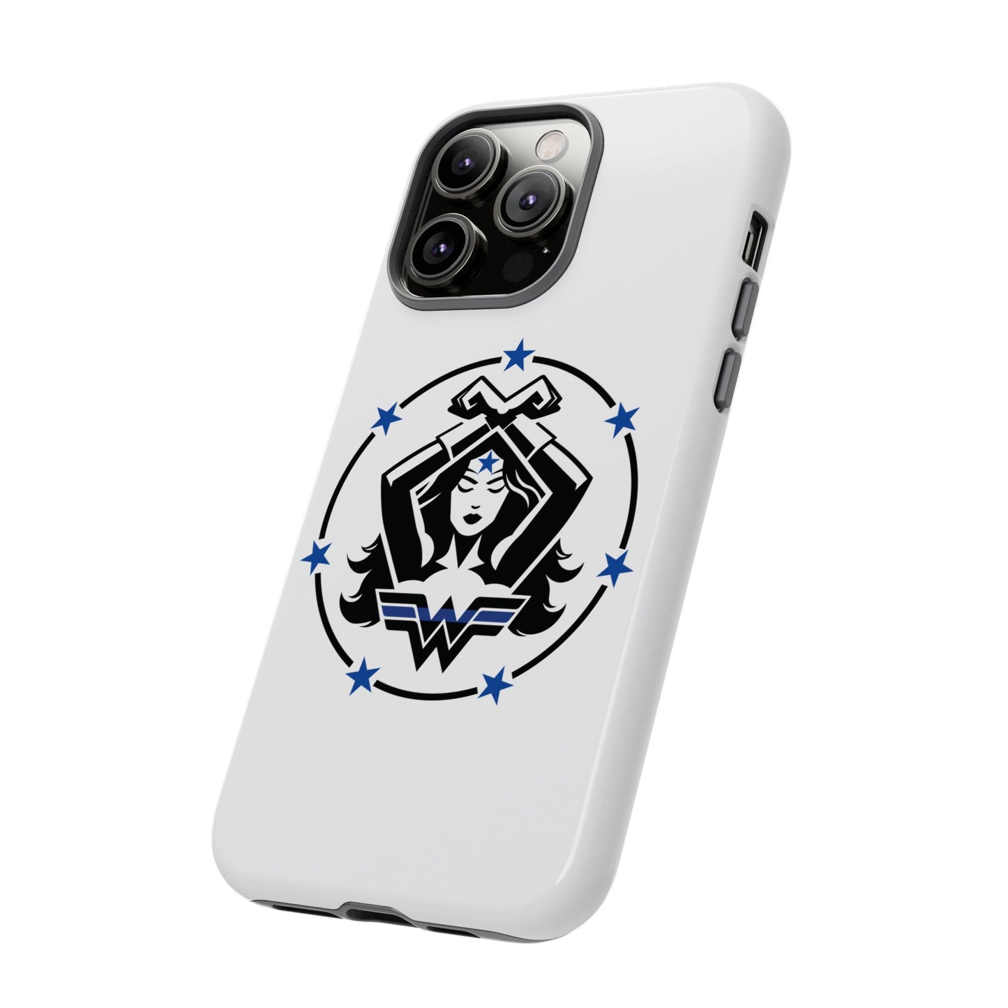 WW Blue Line Tough Phone Case V2