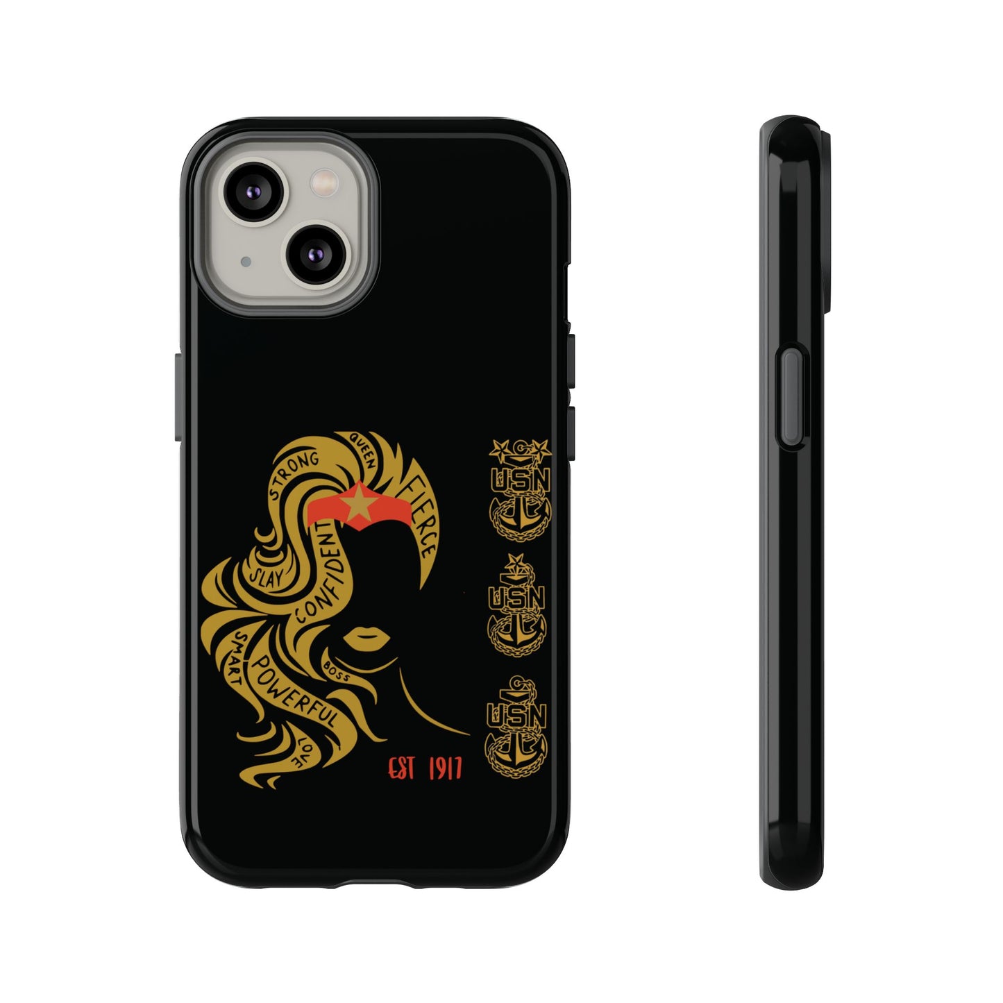 WW OG Long Hair Gold Phone Case