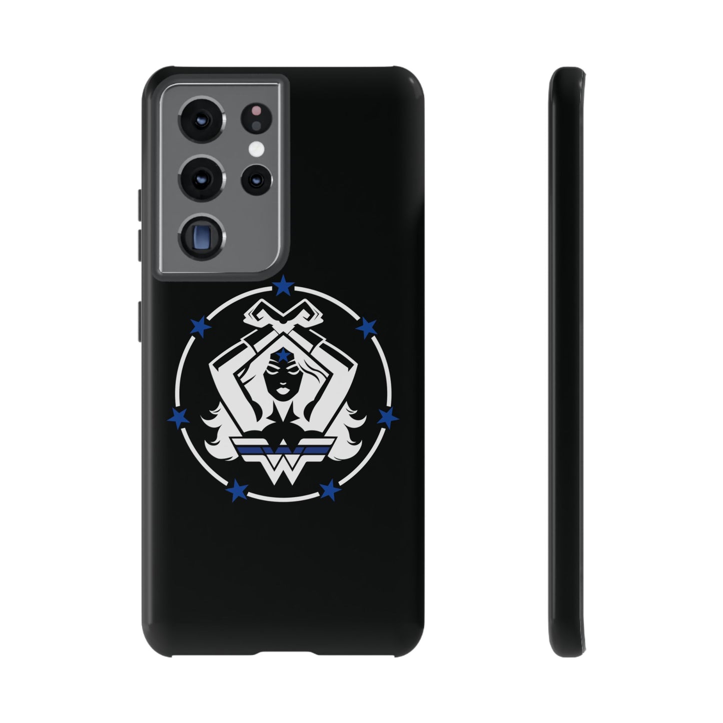 WW Blue Line Tough Phone Case