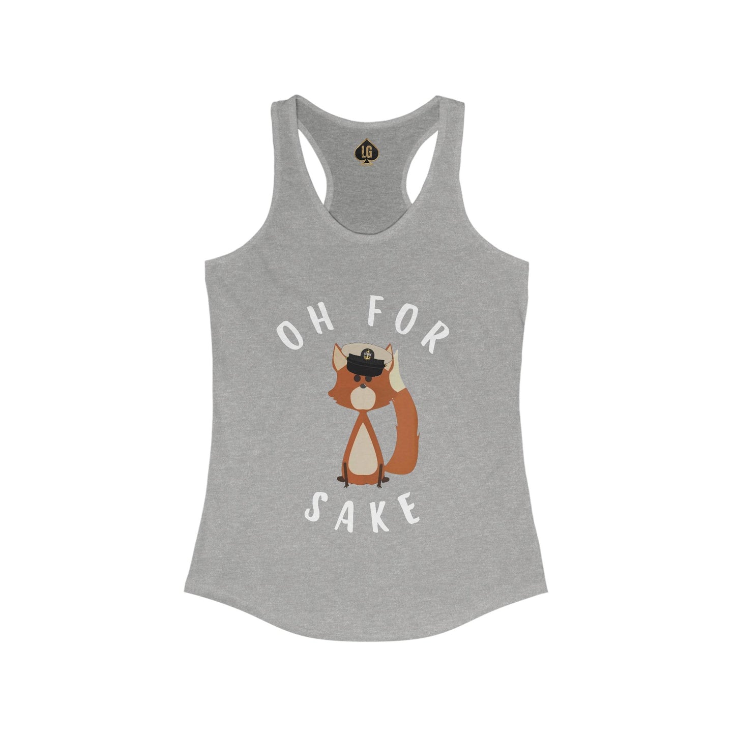 For 🦊 Sake ! Women's Ideal Racerback Tank