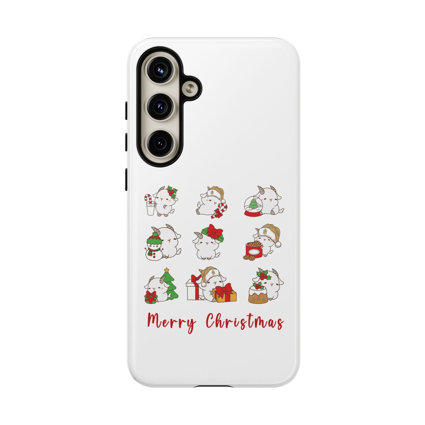 Hello Goat Christmas V3Tough Phone Case