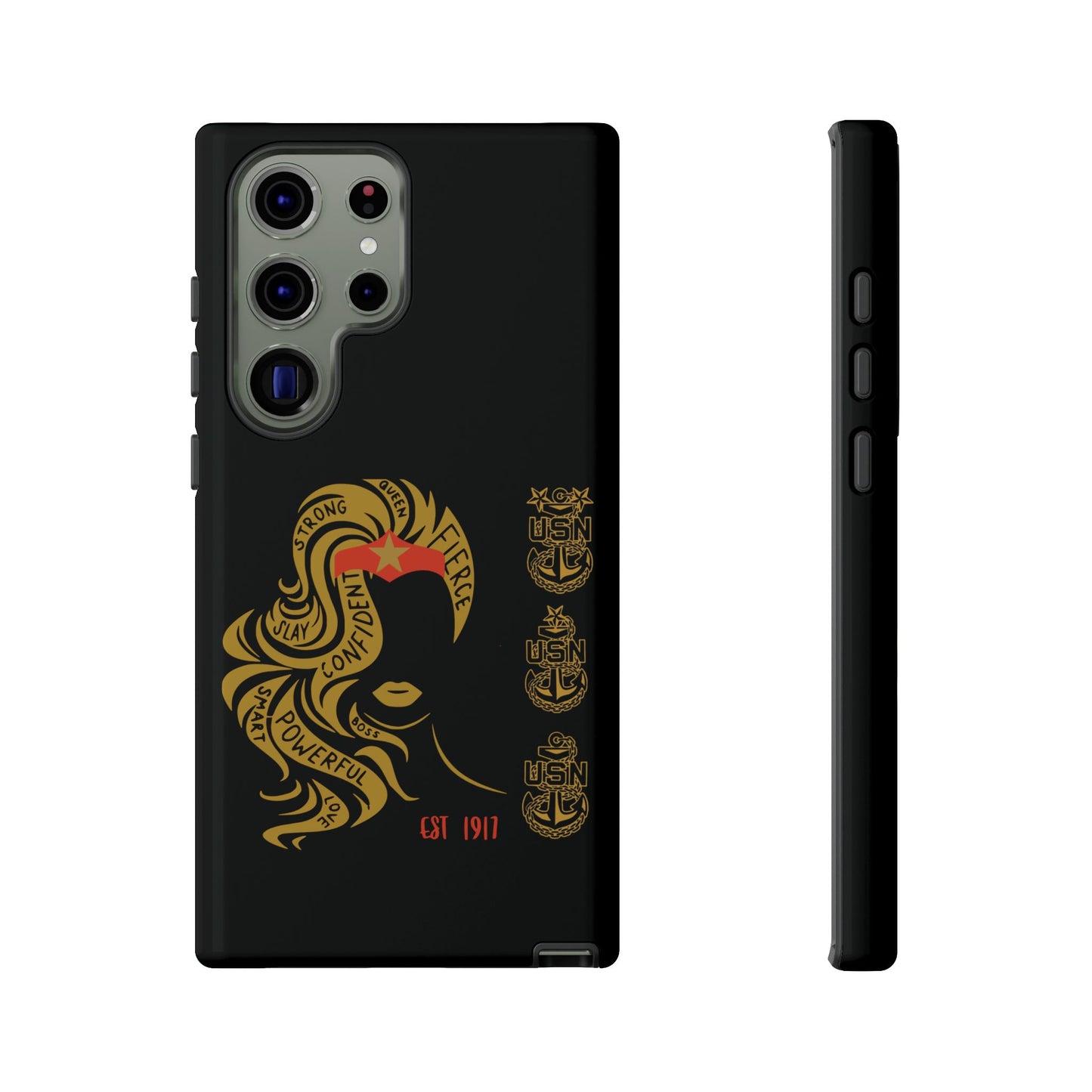 WW OG Long Hair Gold Phone Case