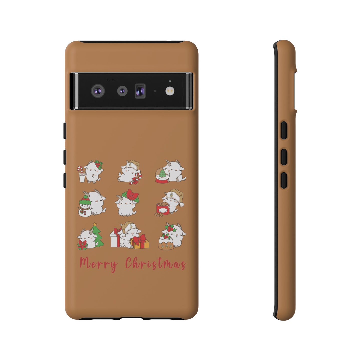 Hello Goat Christmas V1 Tough Phone Case