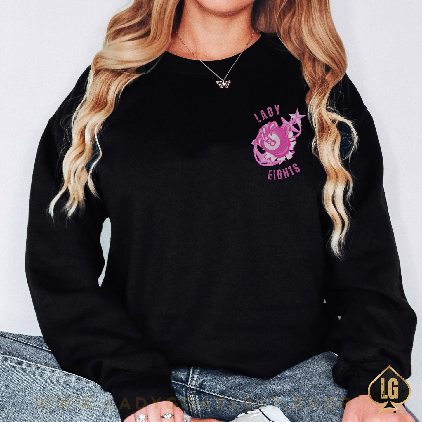 Lady Eights Crewneck Sweater
