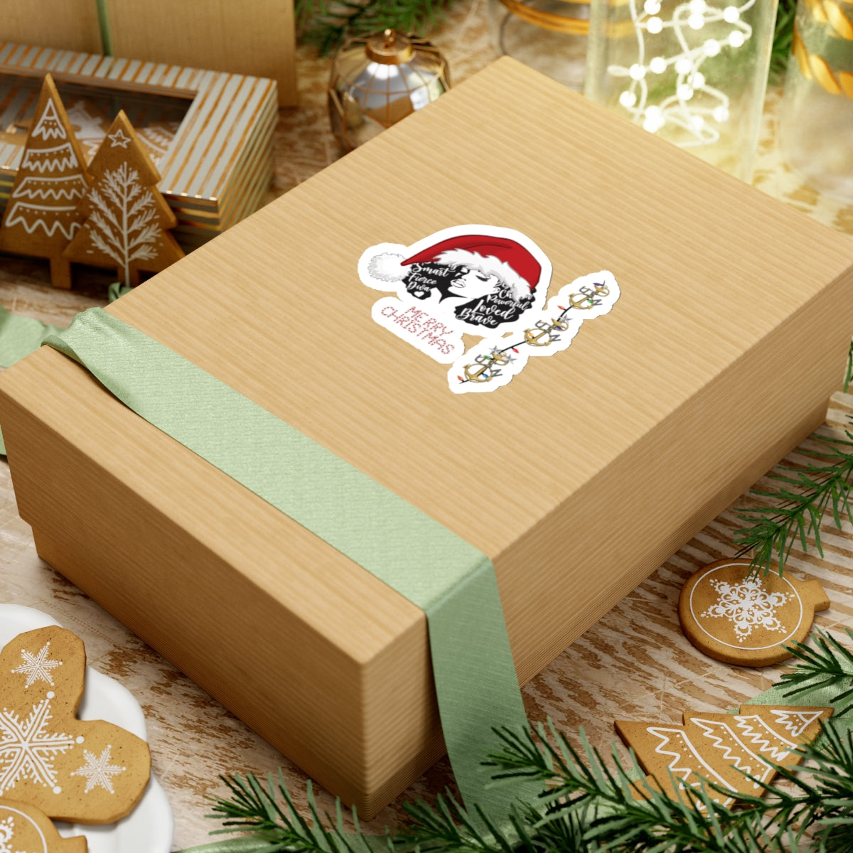 WW Diva O.G Christmas Stickers