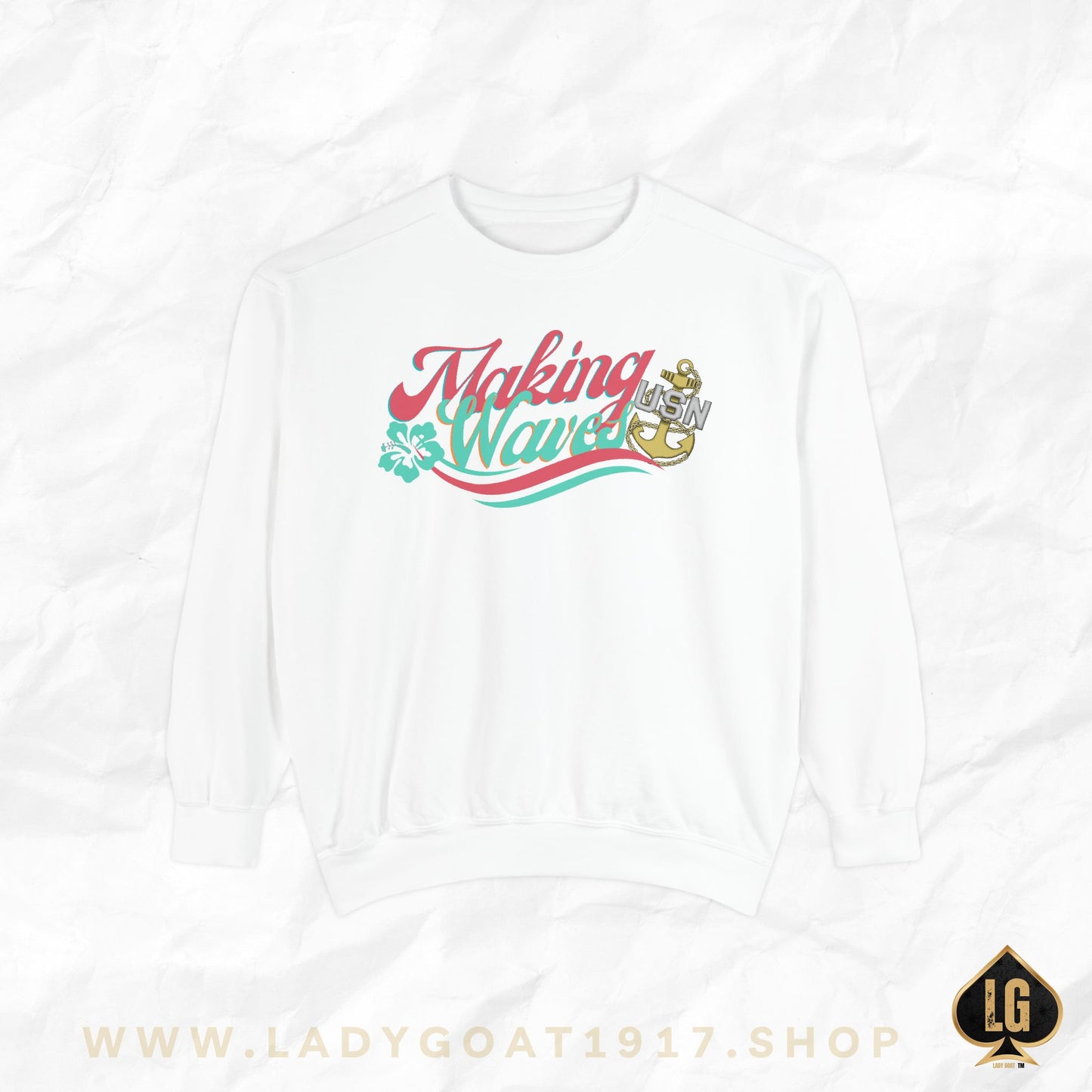 Making Waves Premium Unisex Relaxed Fit Sweatshirt