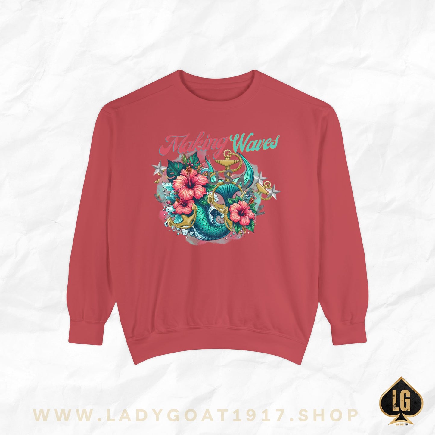Making Waves V1 Premium Unisex Relaxed Fit Sweatshirt