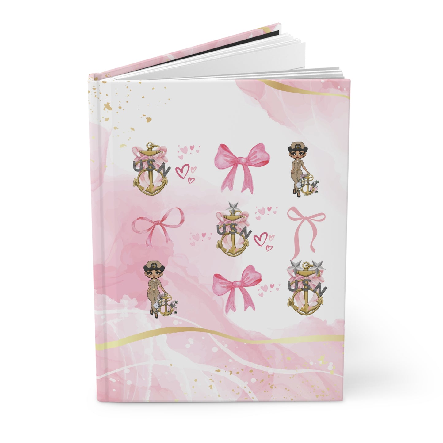 Lady Goat Coquette V1  Hardcover Journal Matte