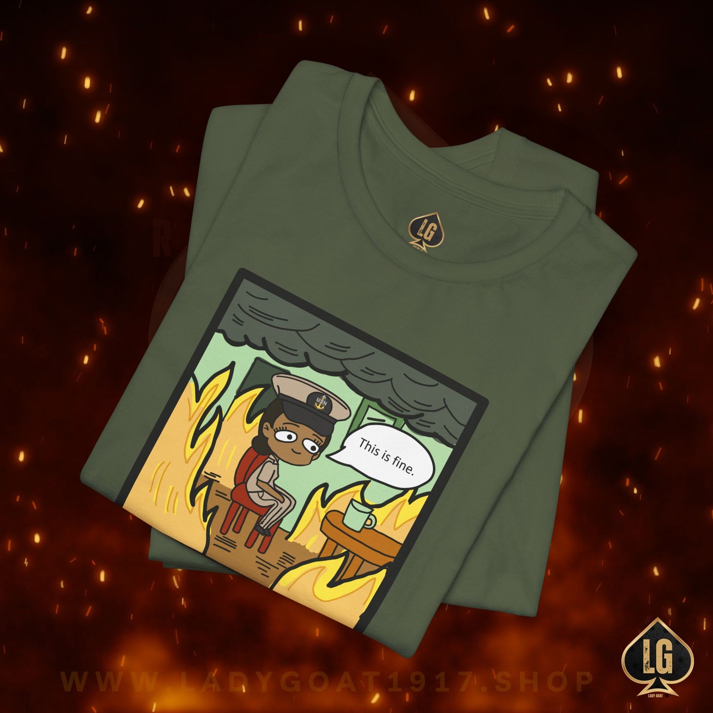 This is Fine ! V5 SCPO Unisex Tee