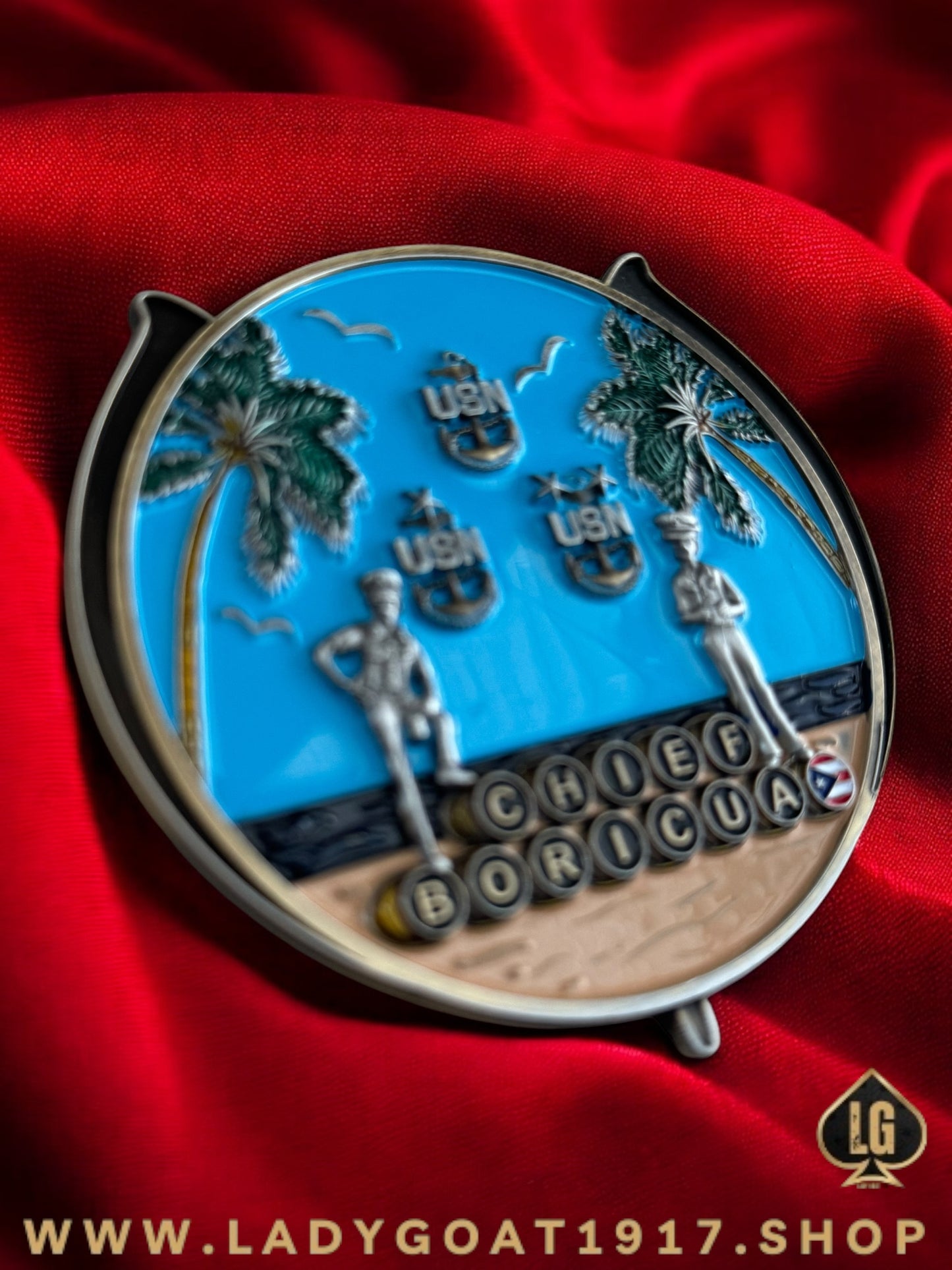 Bacardi Challenge Coin 22"