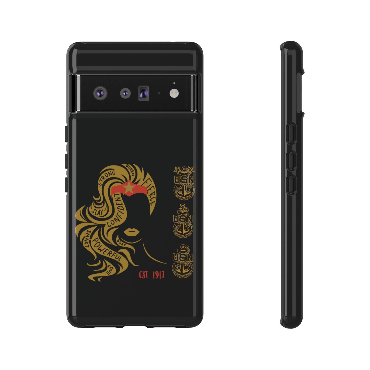 WW OG Long Hair Gold Phone Case