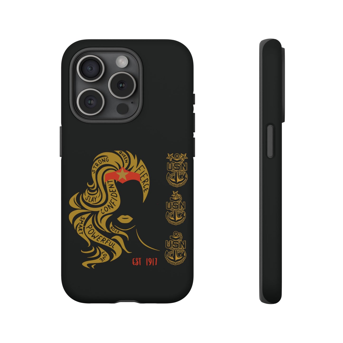 WW OG Long Hair Gold Phone Case
