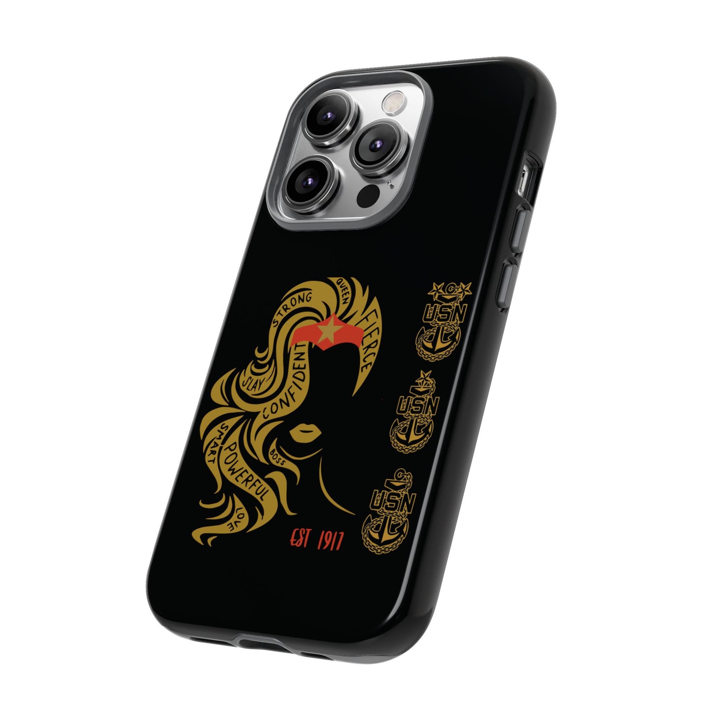 WW OG Long Hair Gold Phone Case