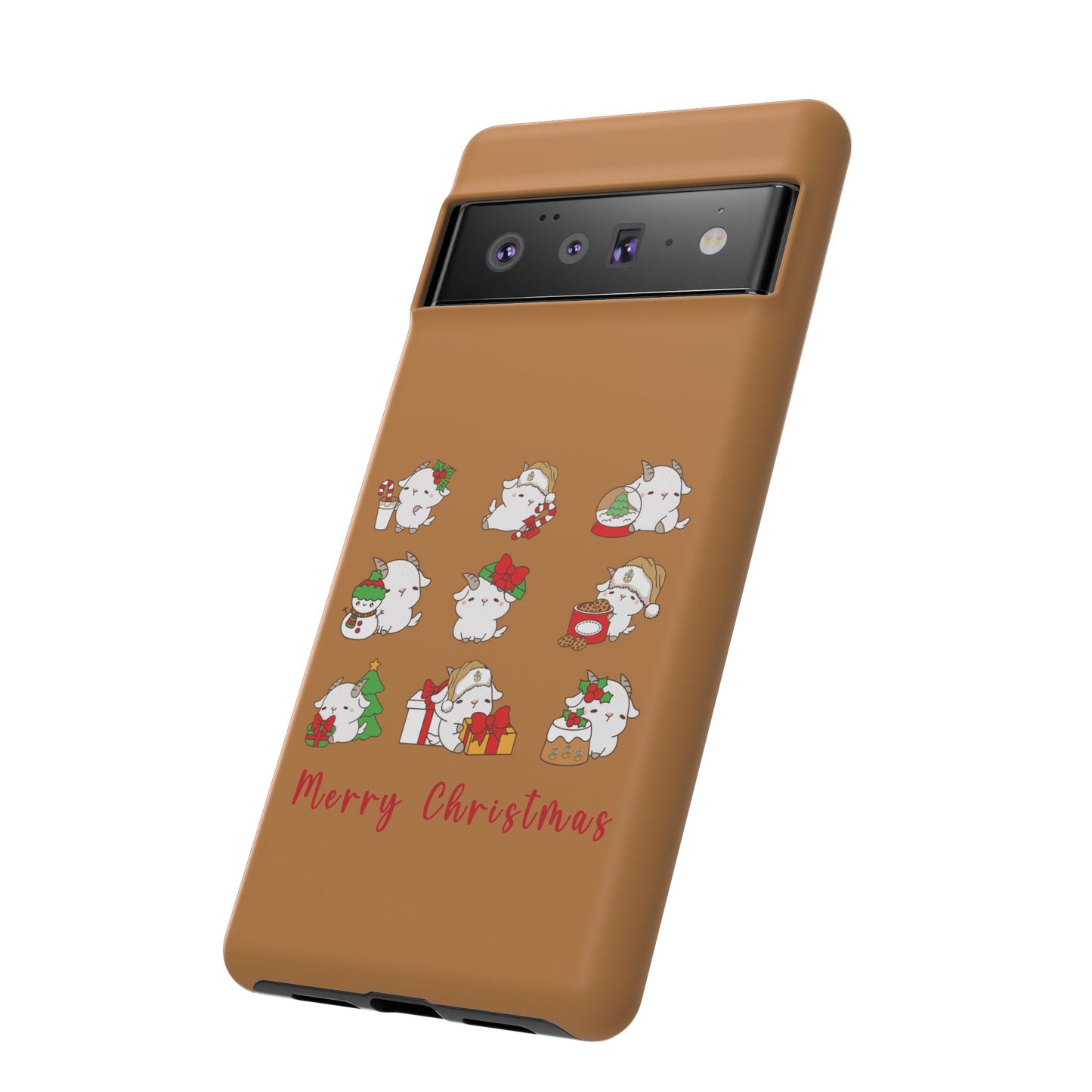 Hello Goat Christmas V1 Tough Phone Case