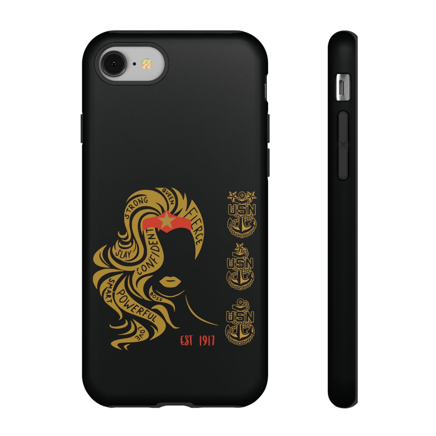 WW OG Long Hair Gold Phone Case
