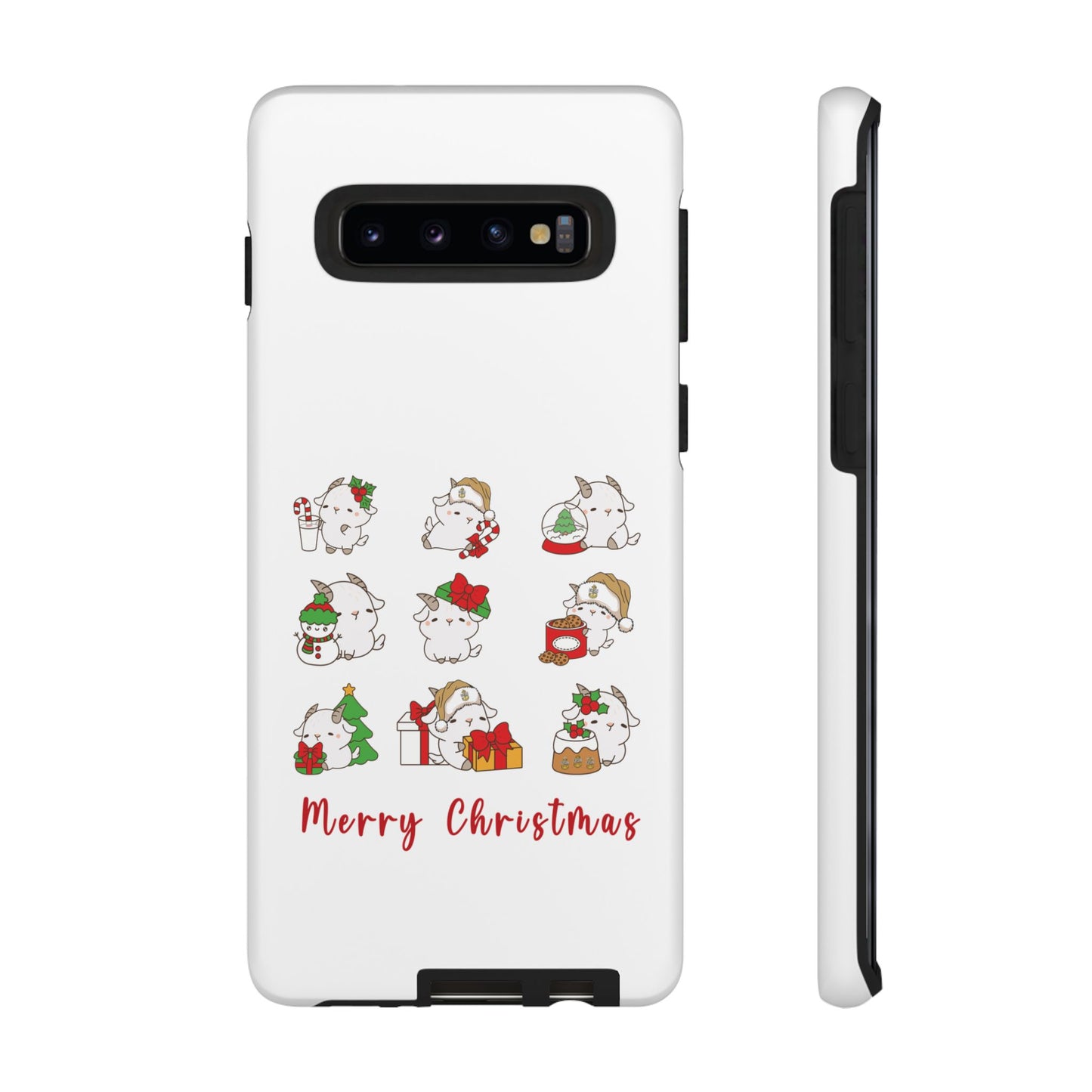 Hello Goat Christmas V3Tough Phone Case