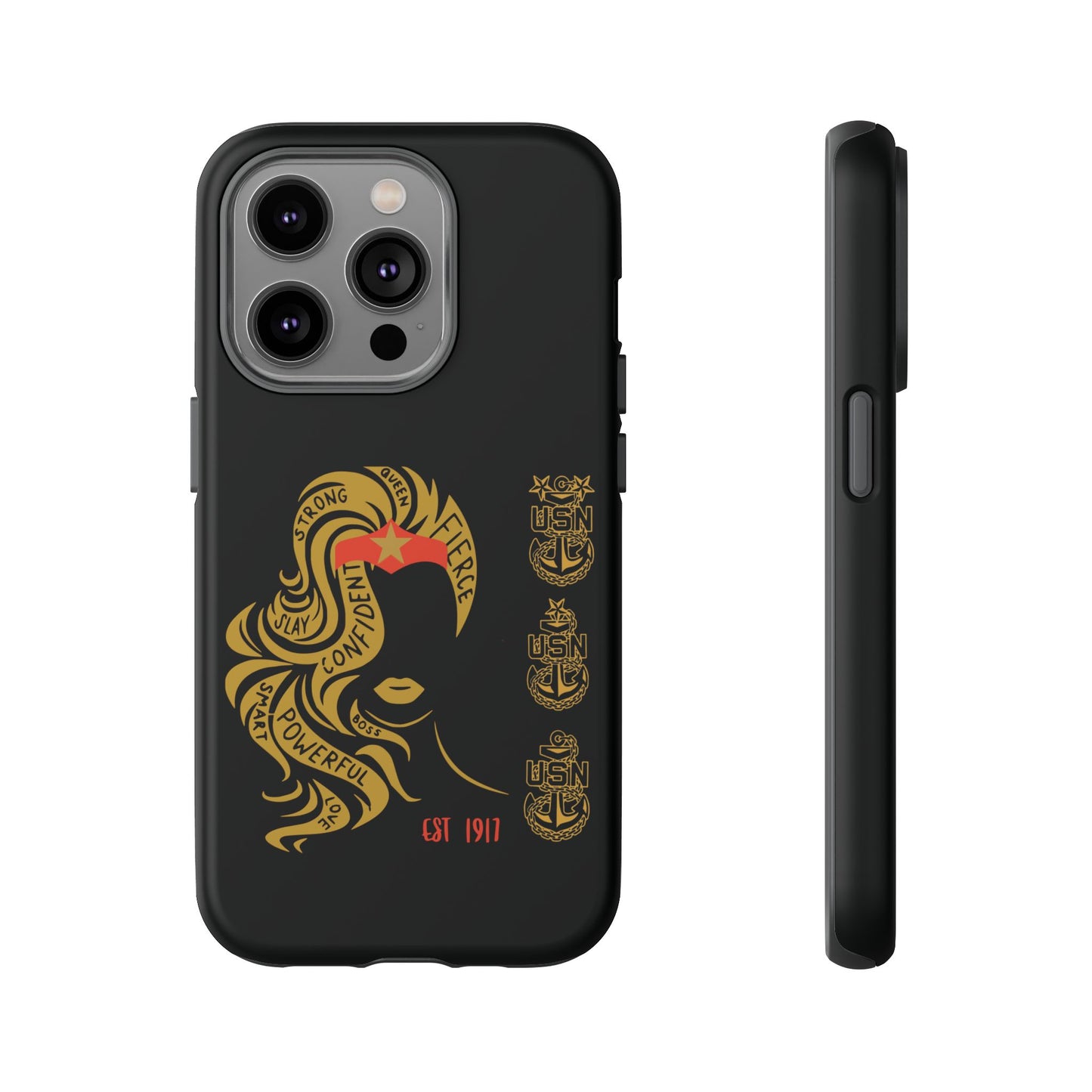 WW OG Long Hair Gold Phone Case