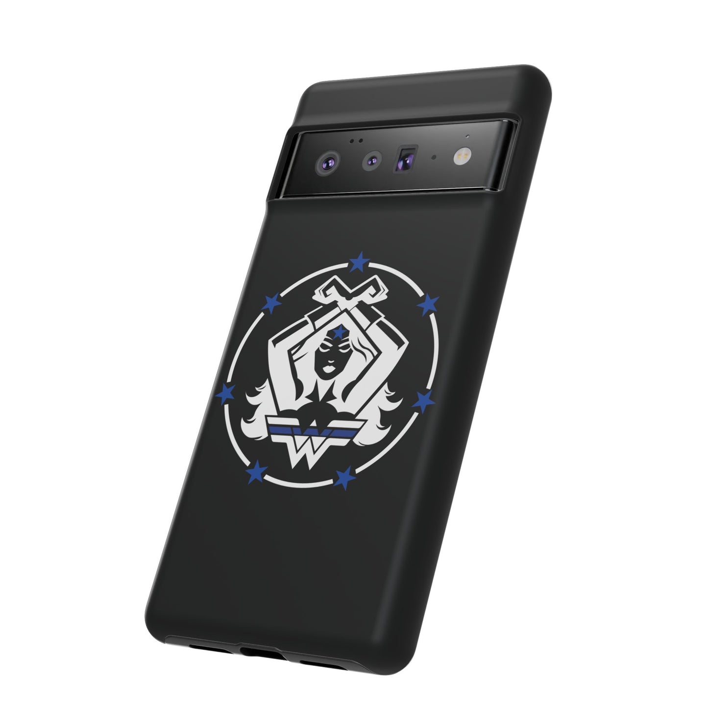 WW Blue Line Tough Phone Case