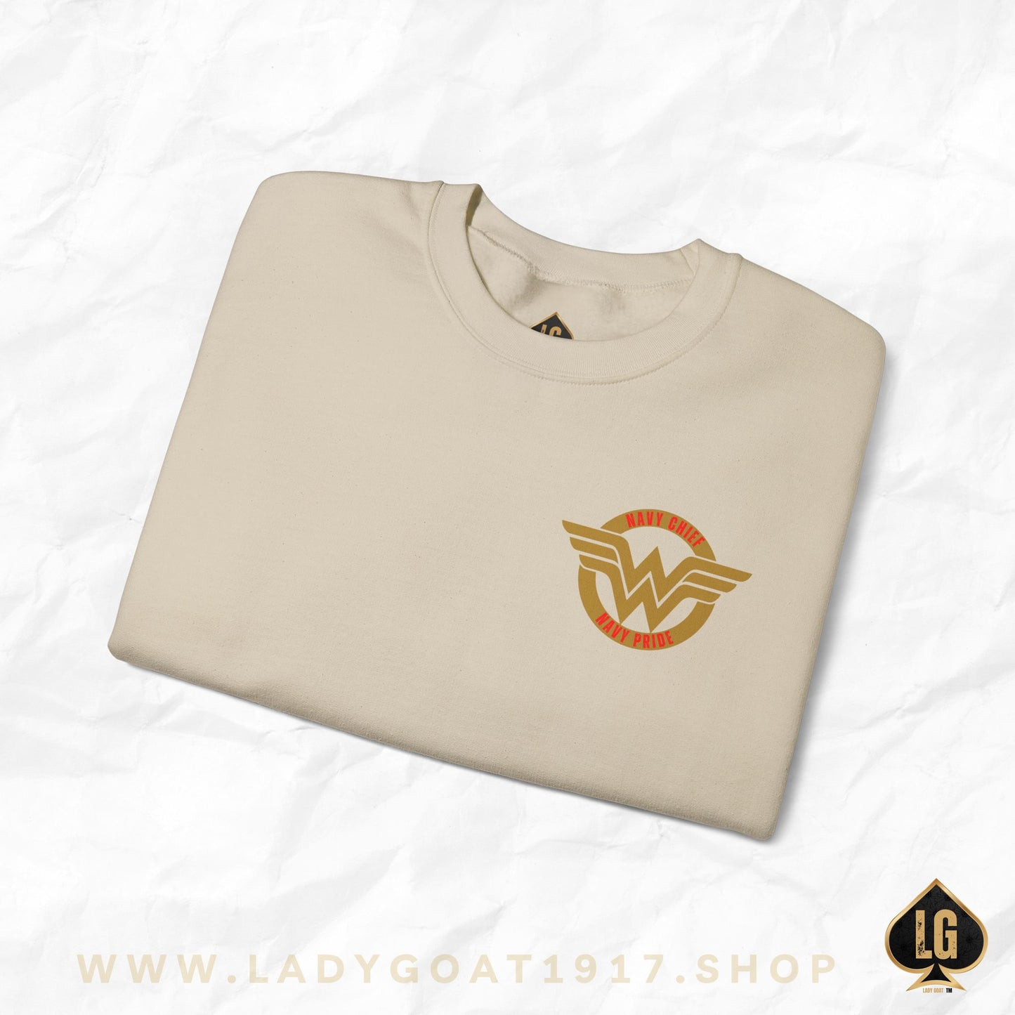 WW OG Diva Gold Crewneck Sweater