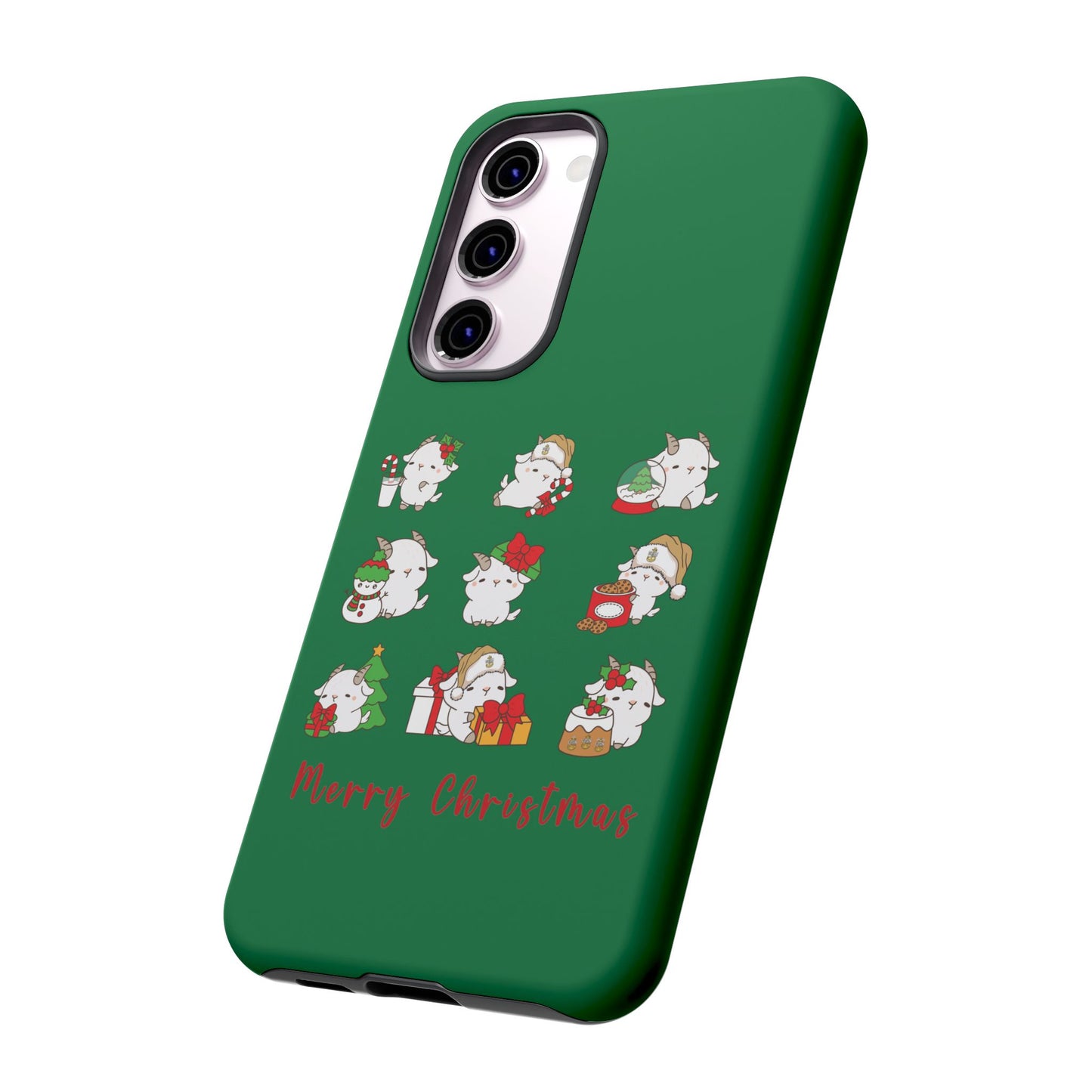 Hello Goat Christmas V2 Tough Phone Case
