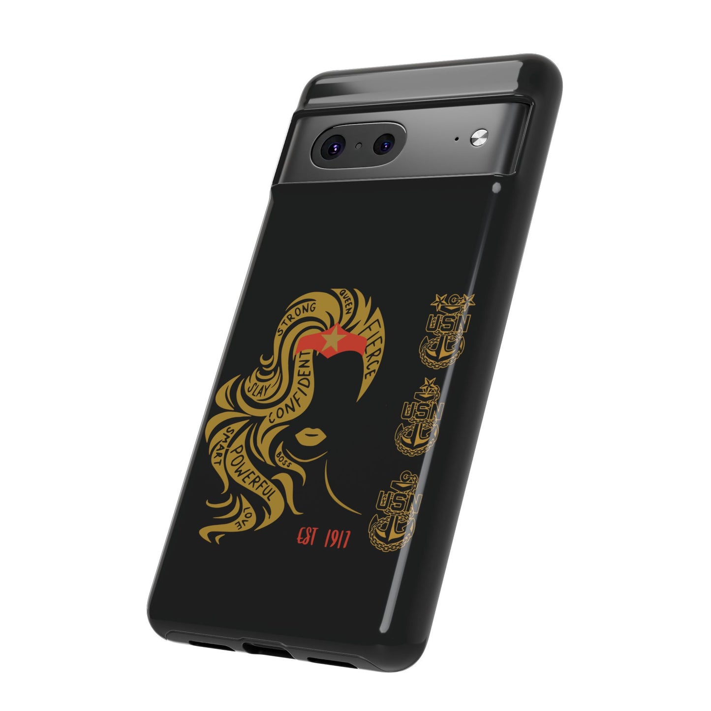 WW OG Long Hair Gold Phone Case