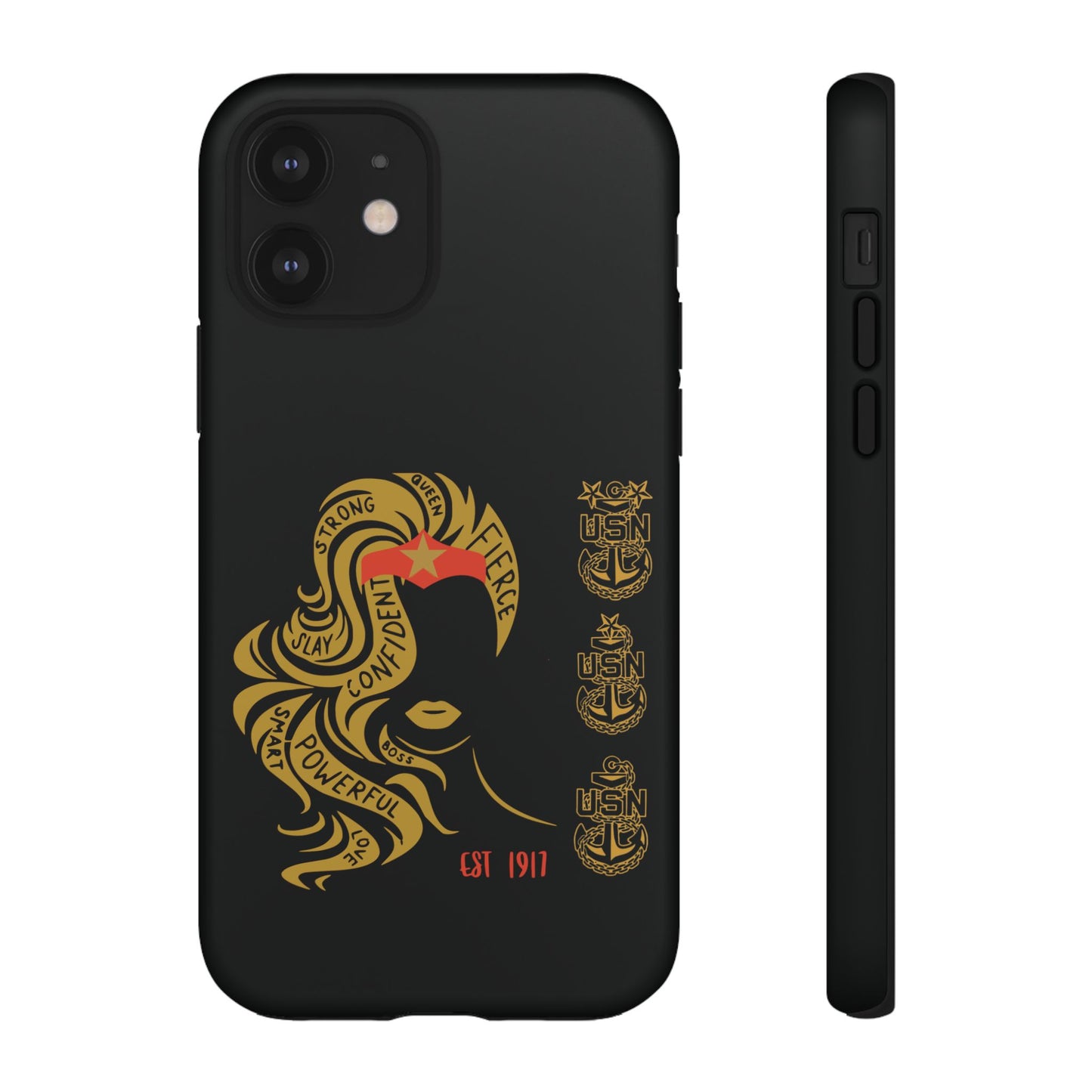 WW OG Long Hair Gold Phone Case