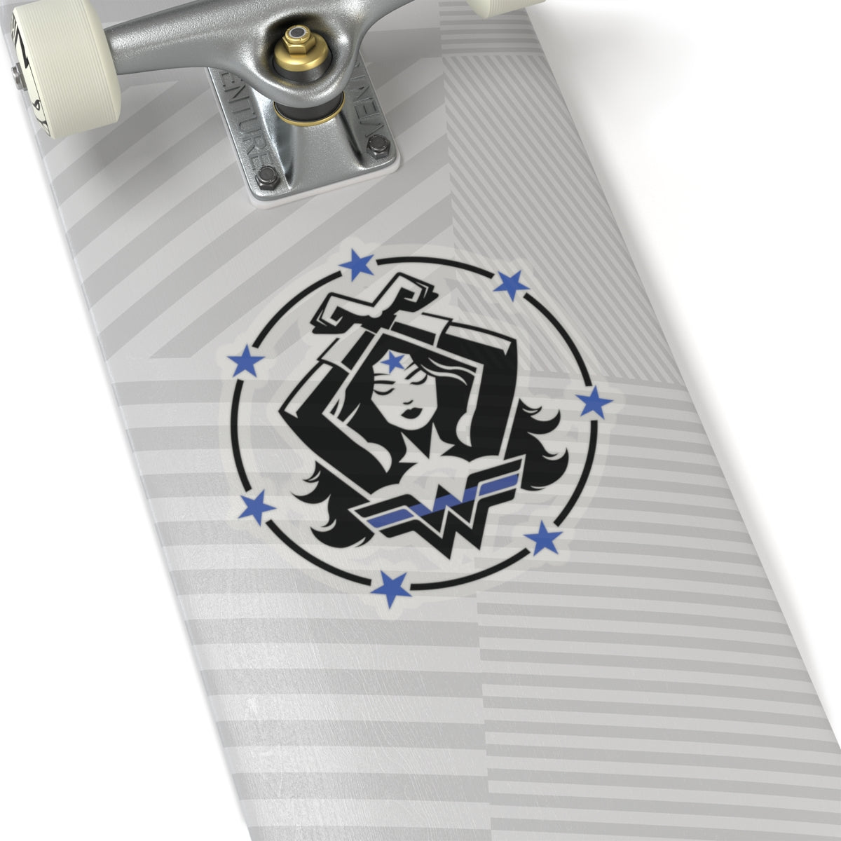 WW Blue Line Sticker V1