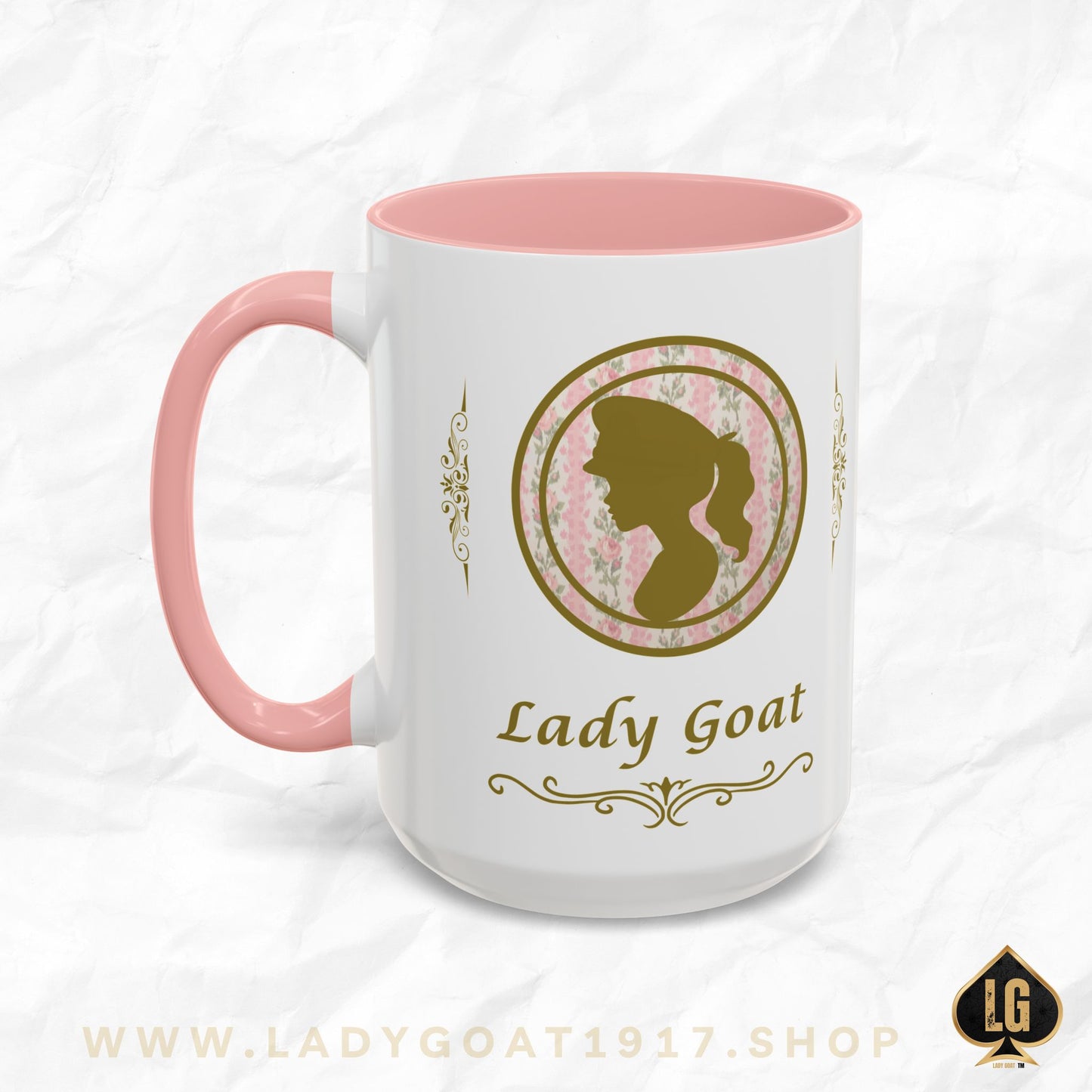 LADYGOATFANCY V1 Accent Coffee Mug 15oz