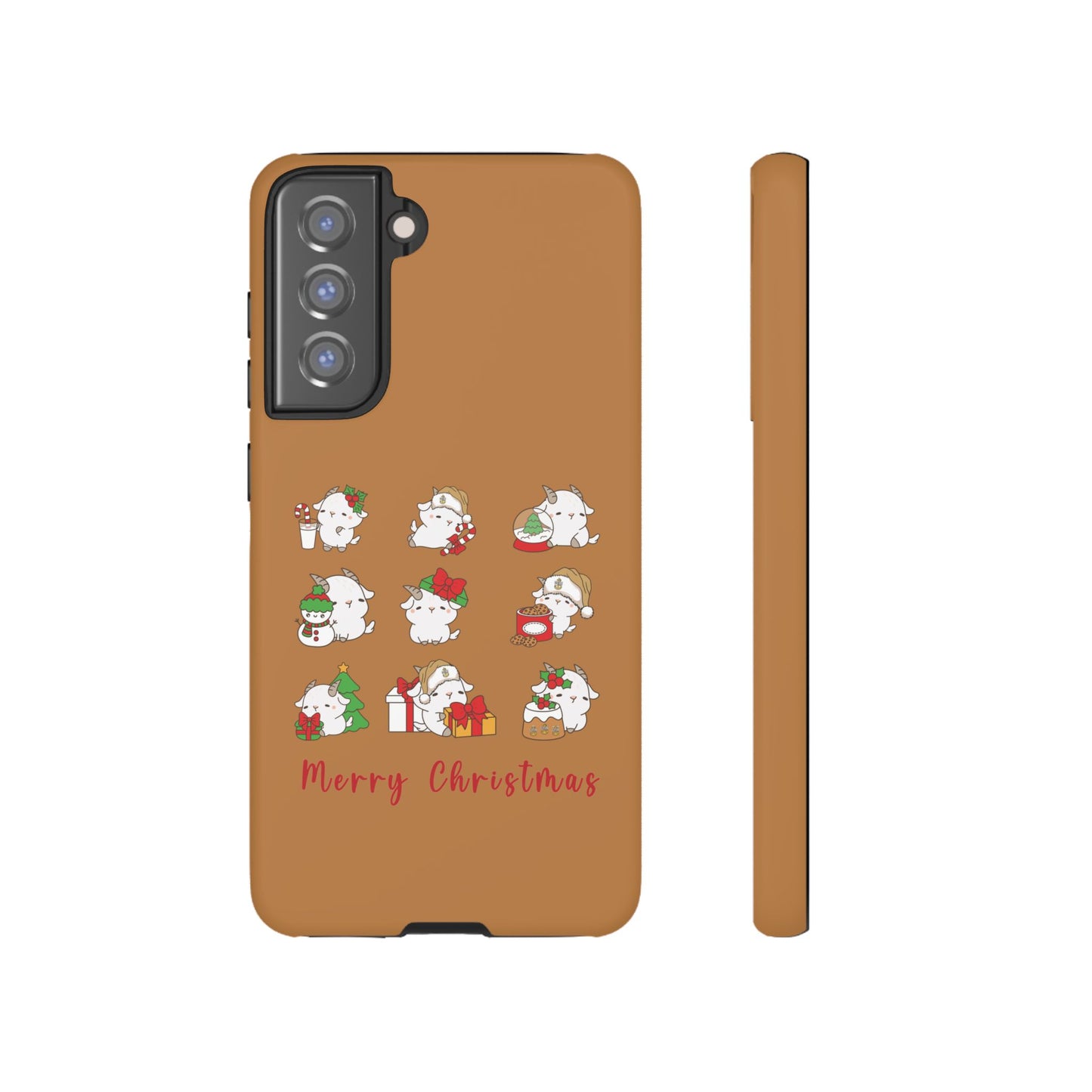 Hello Goat Christmas V1 Tough Phone Case