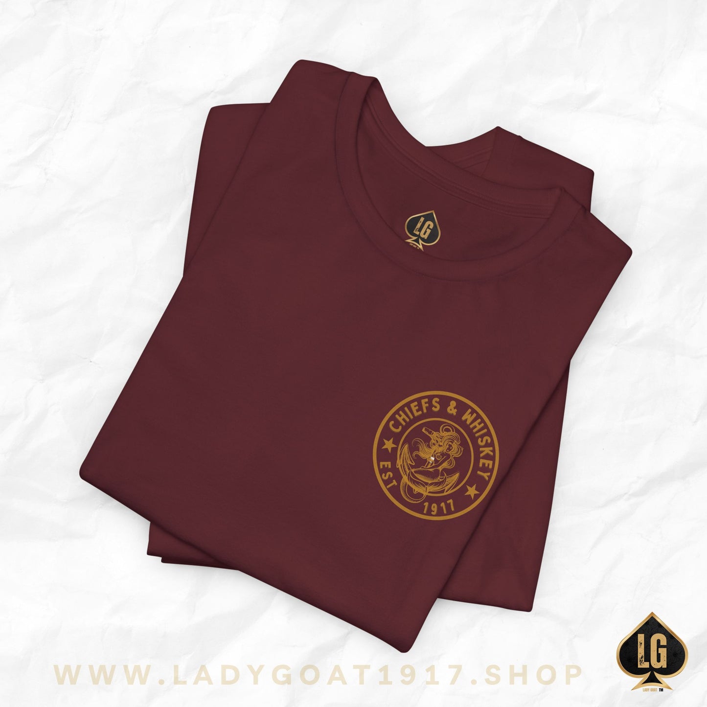 Chiefs and Whiskey V1 Unisex Tee