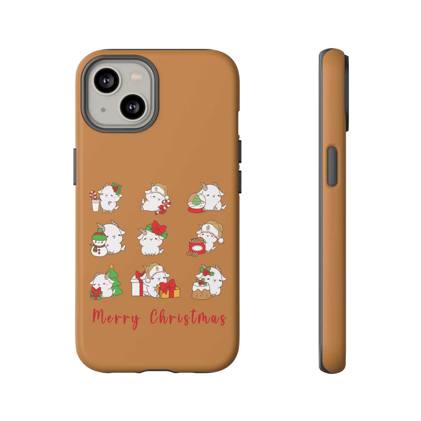 Hello Goat Christmas V1 Tough Phone Case