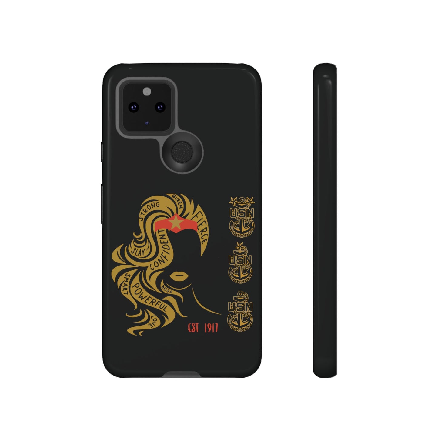 WW OG Long Hair Gold Phone Case