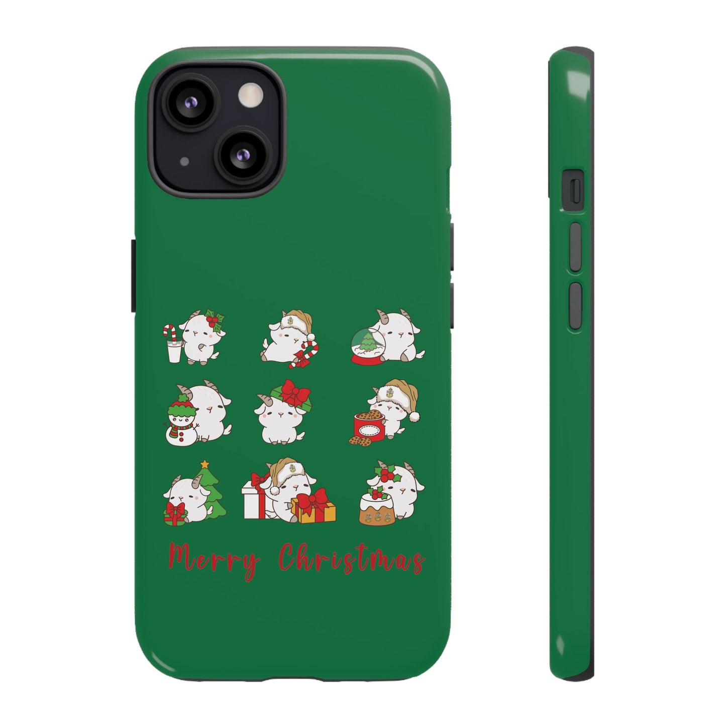 Hello Goat Christmas V2 Tough Phone Case