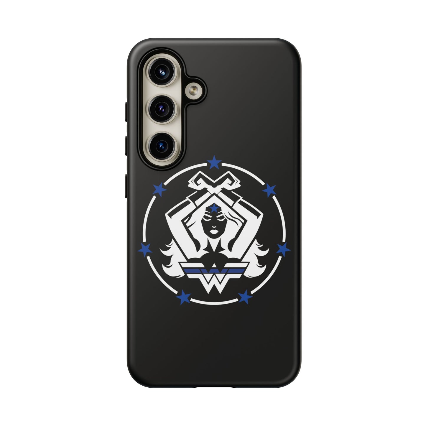 WW Blue Line Tough Phone Case