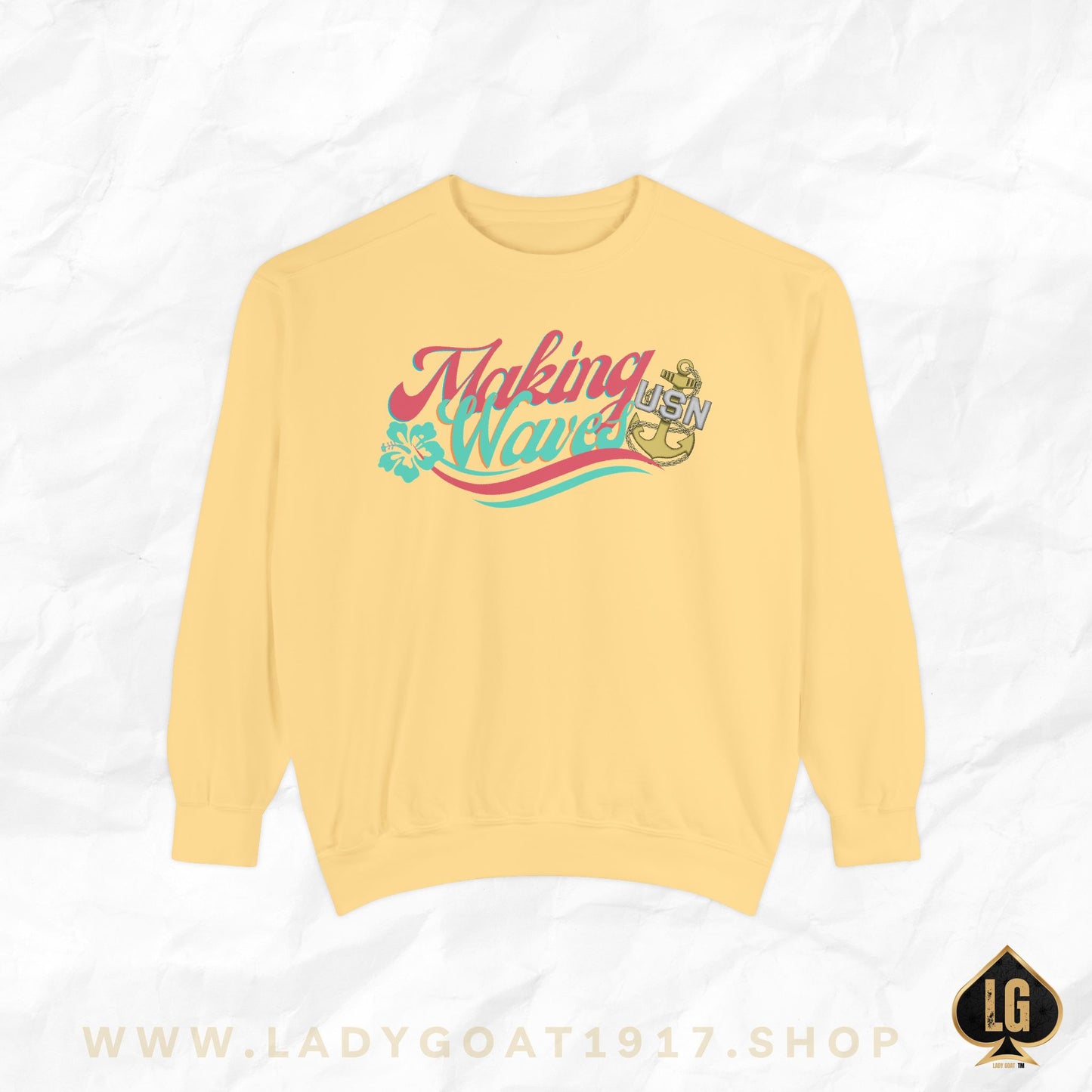 Making Waves Premium Unisex Relaxed Fit Sweatshirt