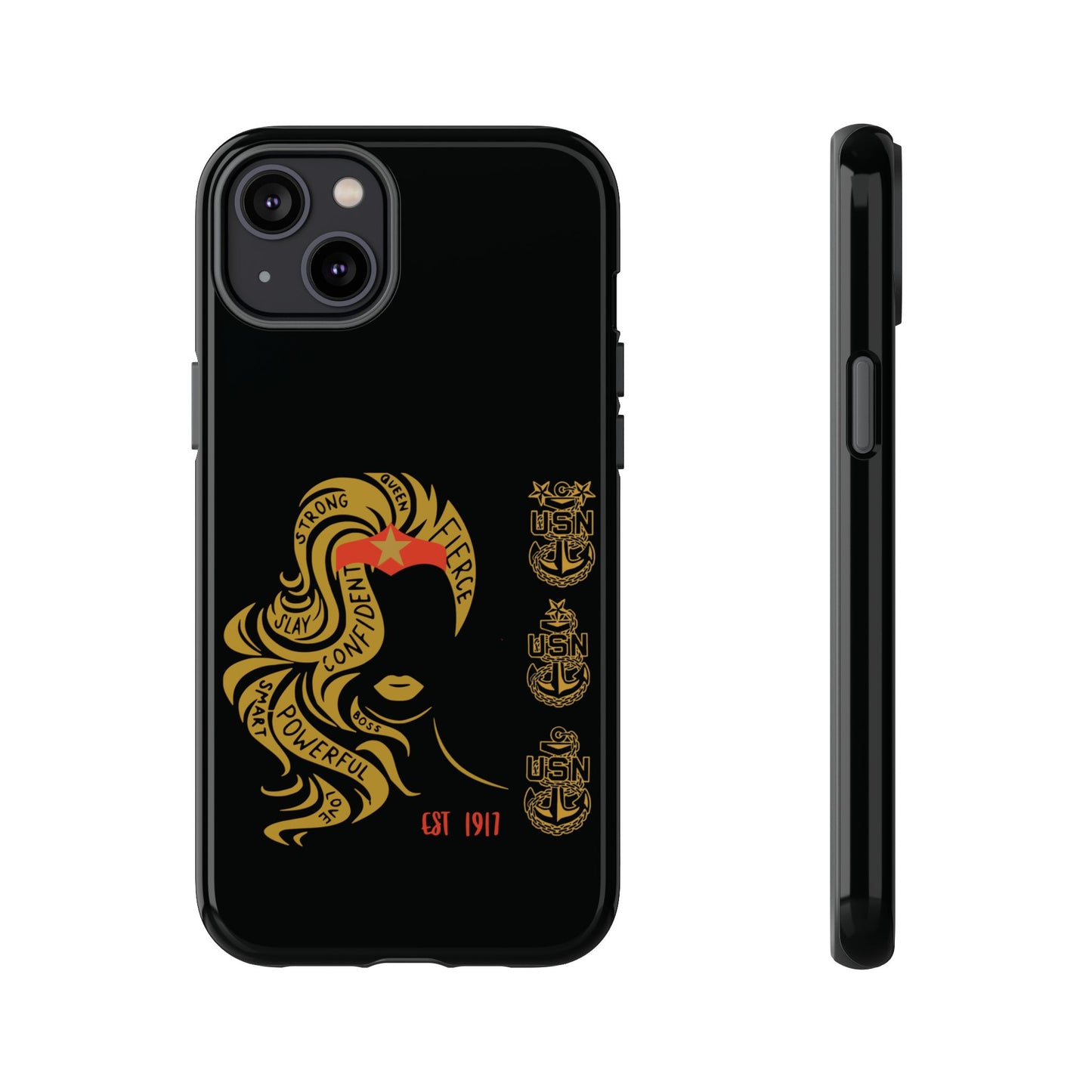 WW OG Long Hair Gold Phone Case