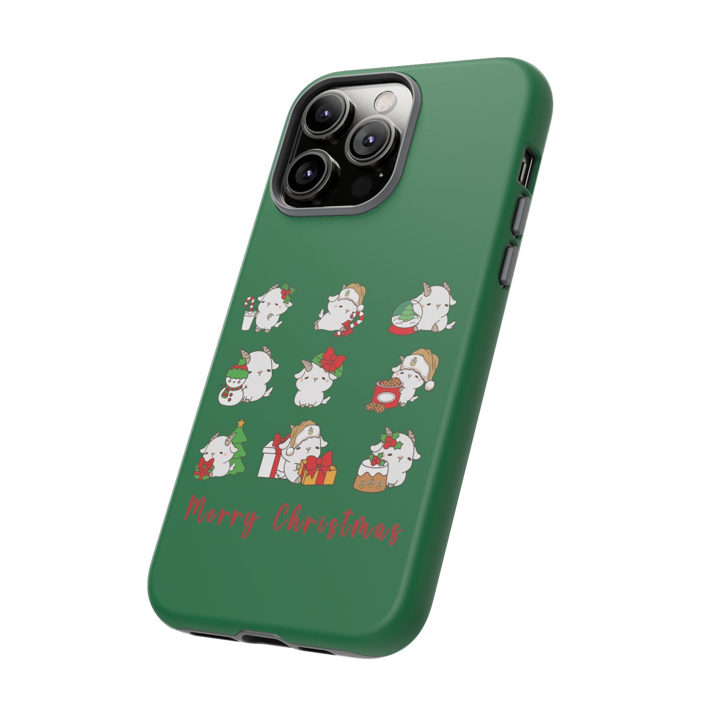 Hello Goat Christmas V2 Tough Phone Case