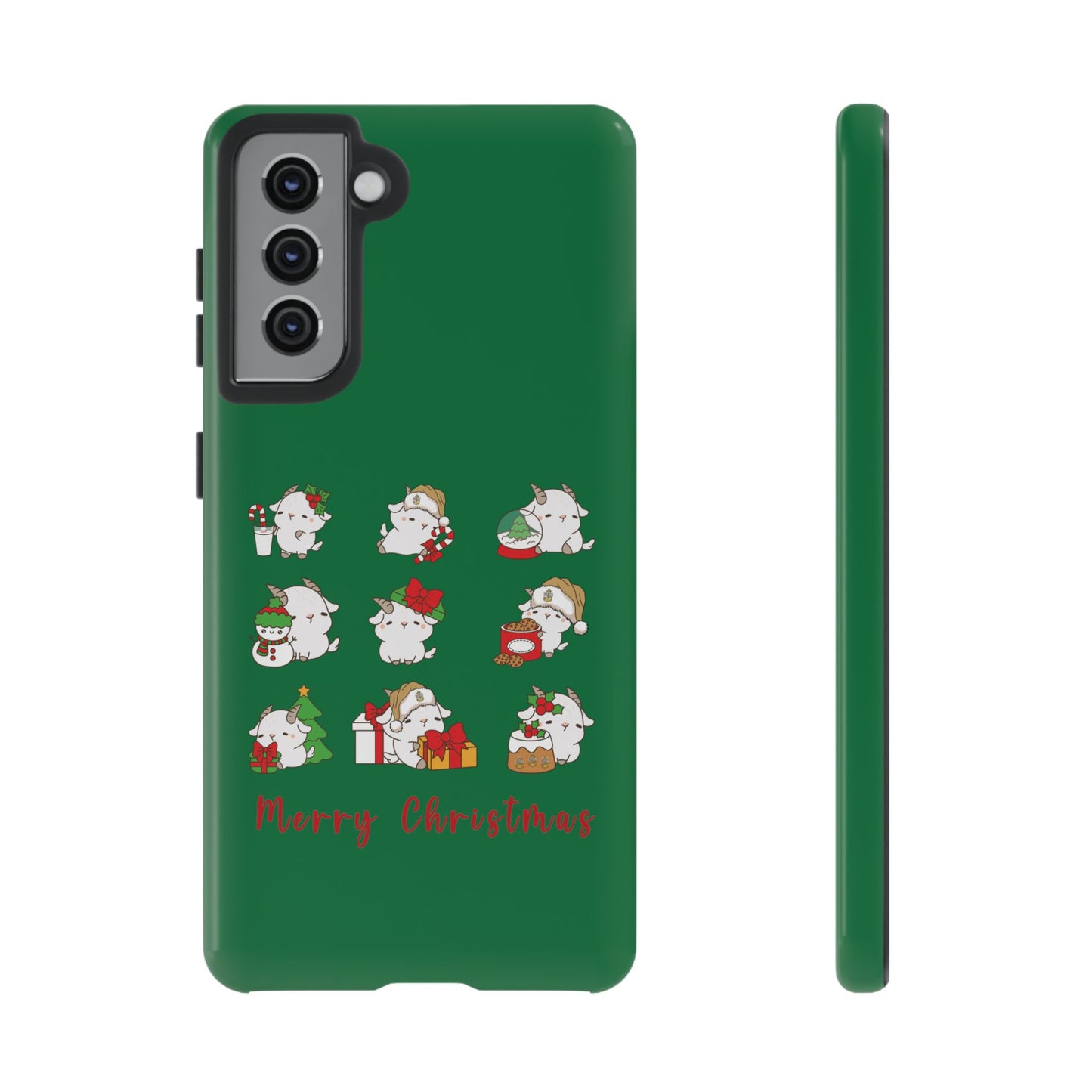 Hello Goat Christmas V2 Tough Phone Case