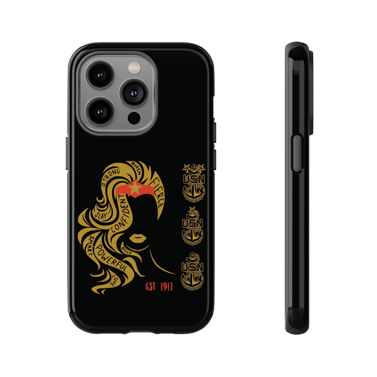 WW OG Long Hair Gold Phone Case